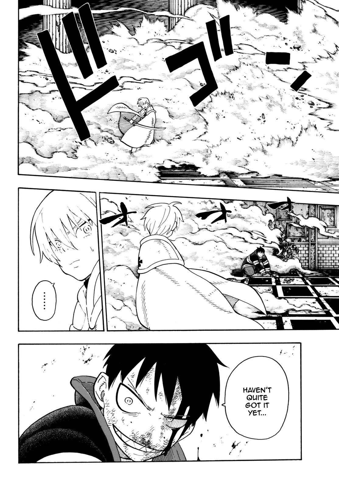 Enen no Shouboutai Chapter 82 page 14 - Chapter 82: The Preacher's Divine Protection