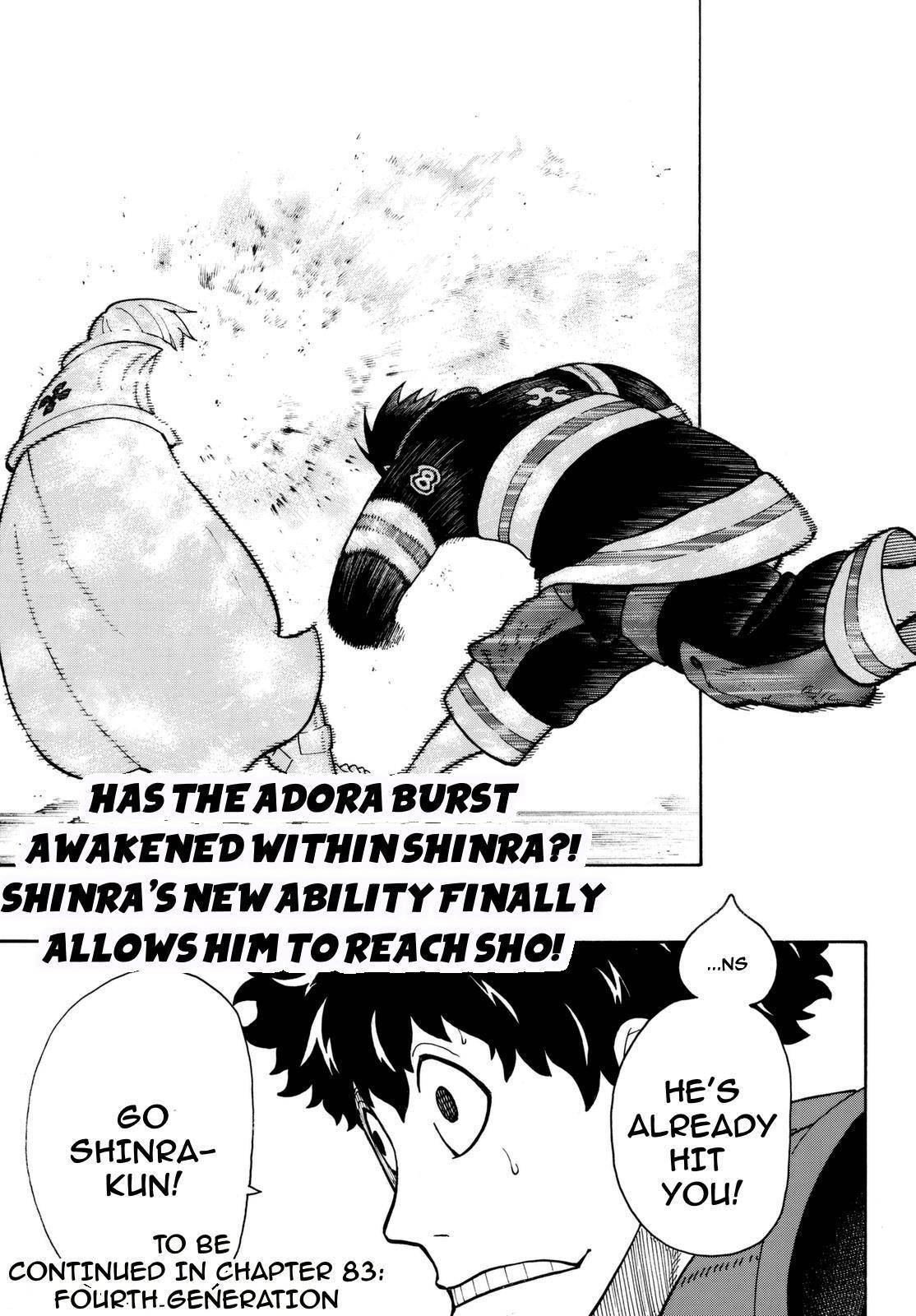 Enen no Shouboutai Chapter 82 page 18 - Chapter 82: The Preacher's Divine Protection
