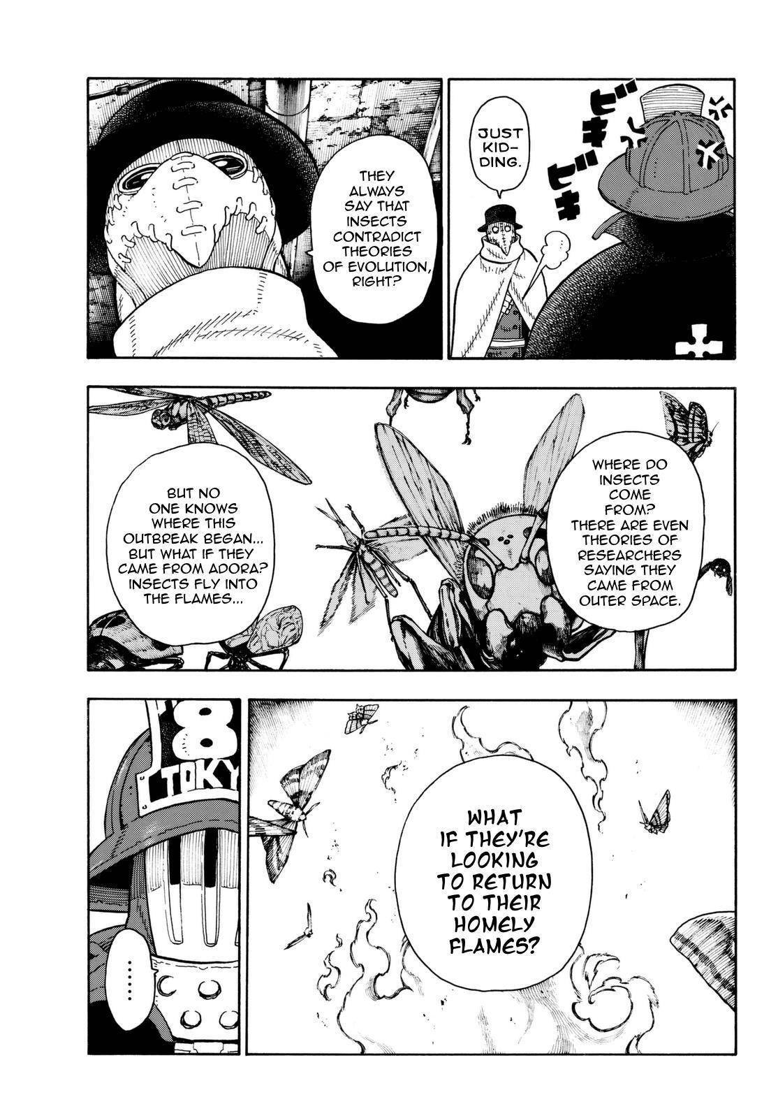 Enen no Shouboutai Chapter 82 page 5 - Chapter 82: The Preacher's Divine Protection