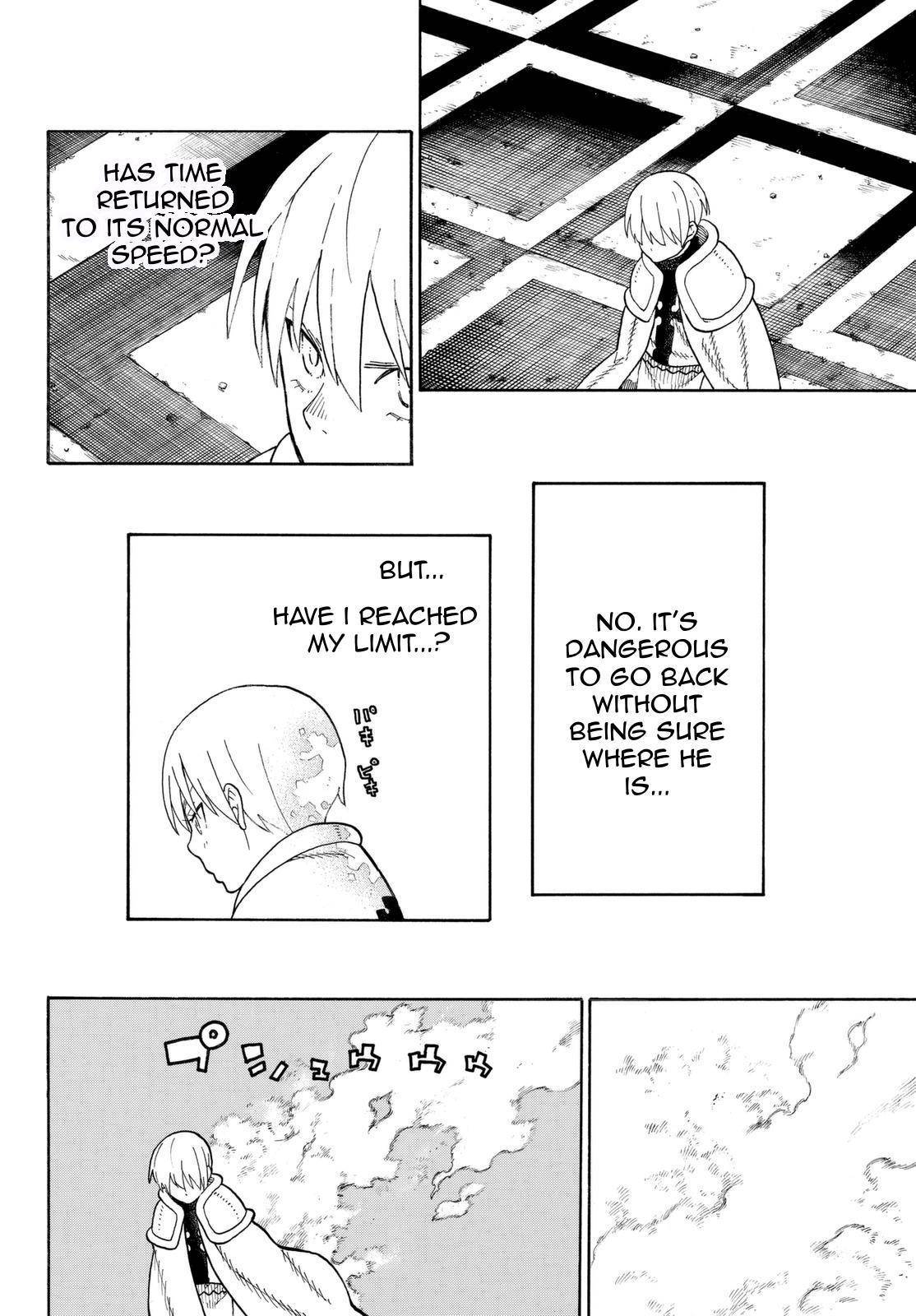 Enen no Shouboutai Chapter 82 page 8 - Chapter 82: The Preacher's Divine Protection