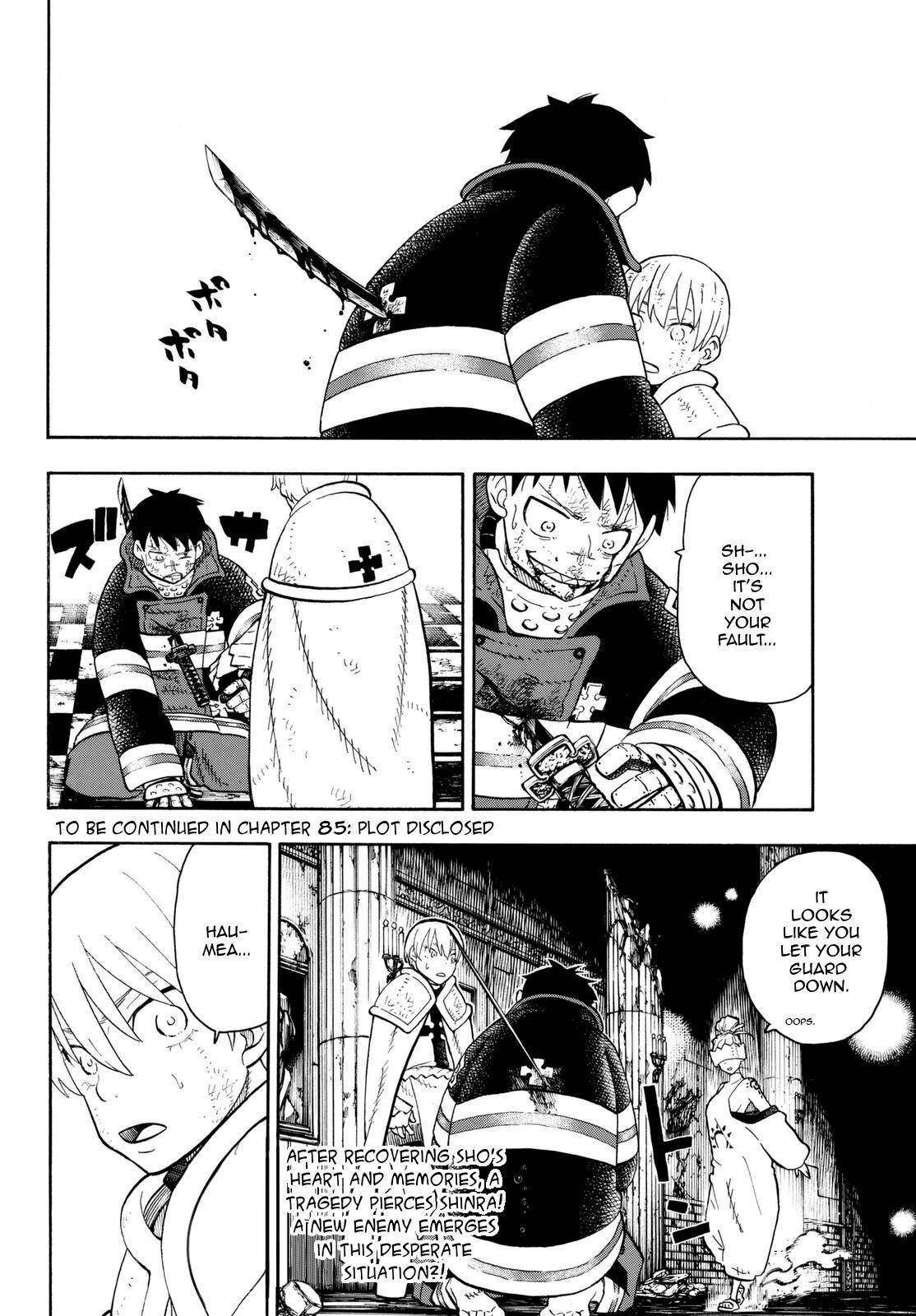 Enen no Shouboutai Chapter 84 page 22 - Chapter 84