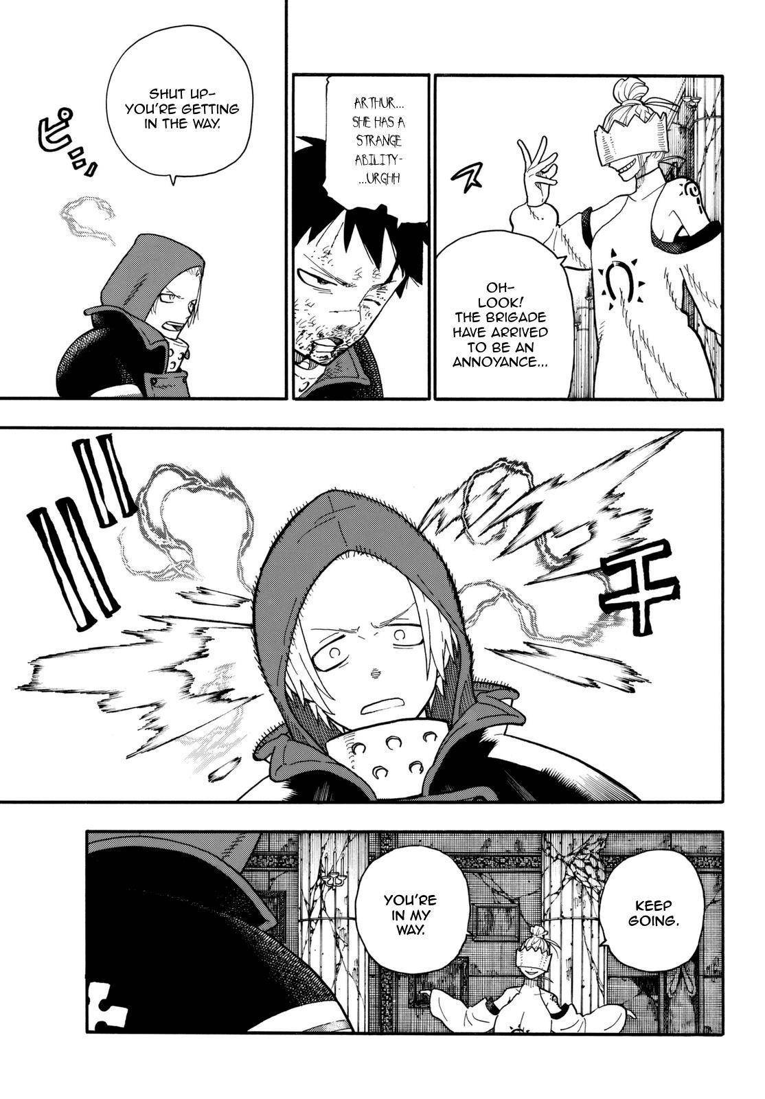 Enen no Shouboutai Chapter 85 page 13 - Chapter 85: Plot Disclosed