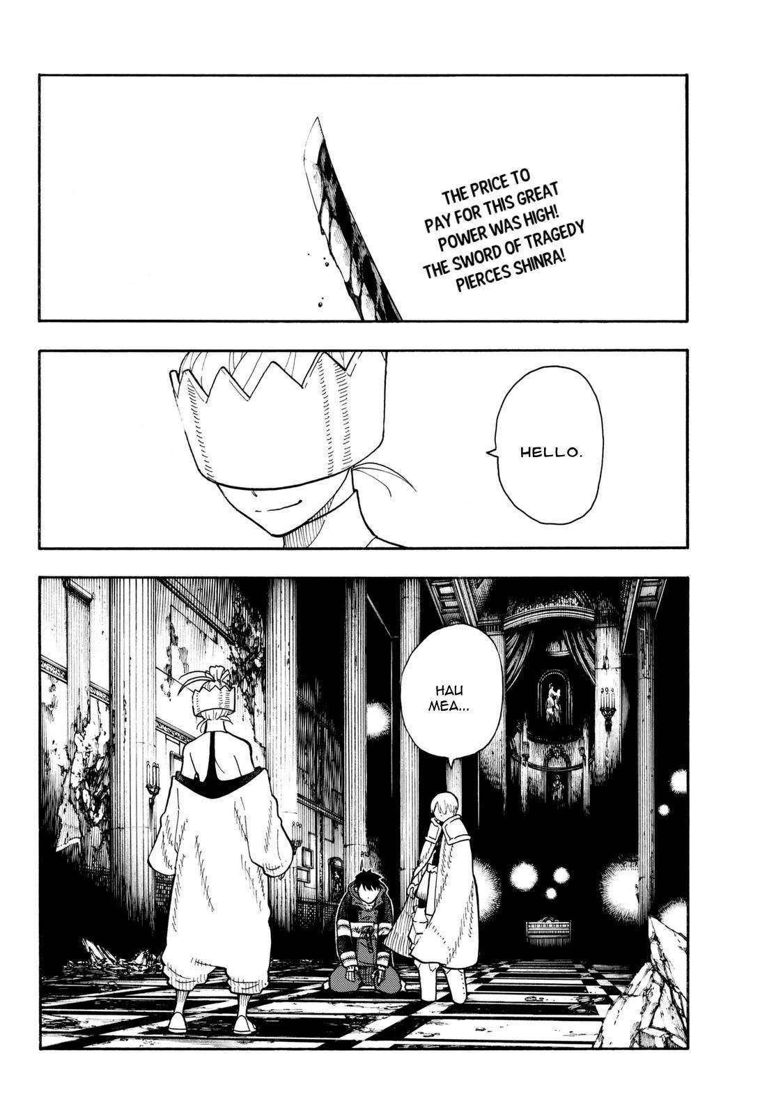 Enen no Shouboutai Chapter 85 page 2 - Chapter 85: Plot Disclosed