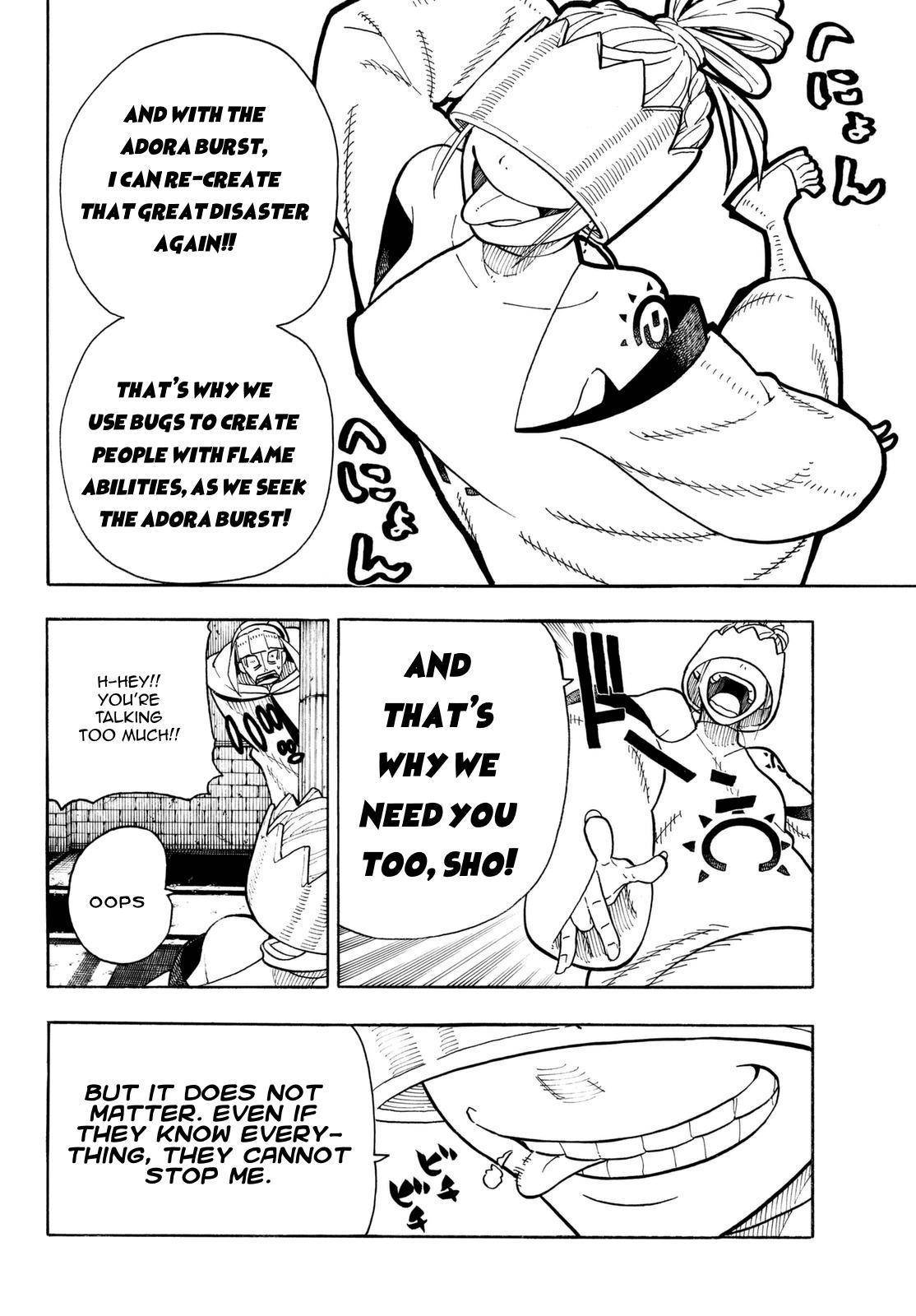 Enen no Shouboutai Chapter 85 page 4 - Chapter 85: Plot Disclosed