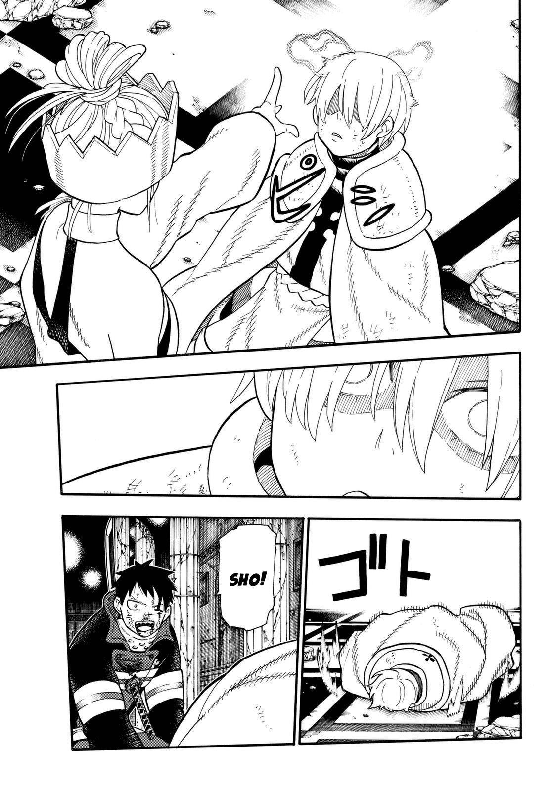 Enen no Shouboutai Chapter 85 page 7 - Chapter 85: Plot Disclosed