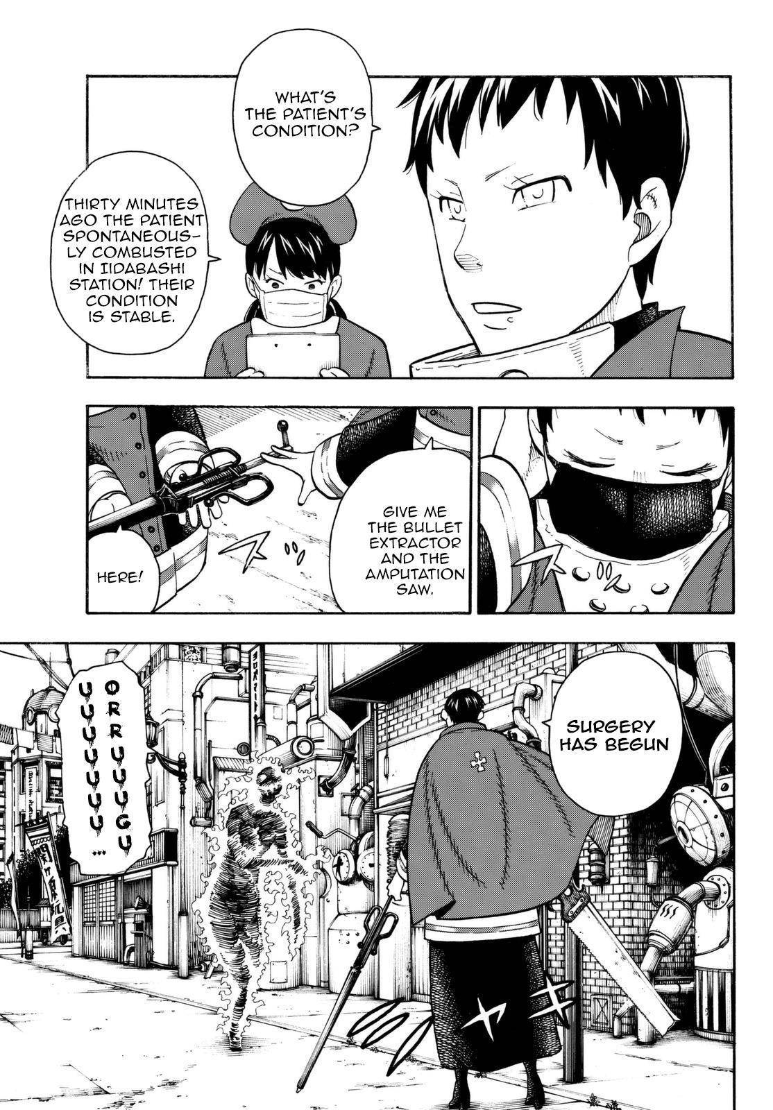 Enen no Shouboutai Chapter 86 page 11 - Chapter 86: "Recovery"