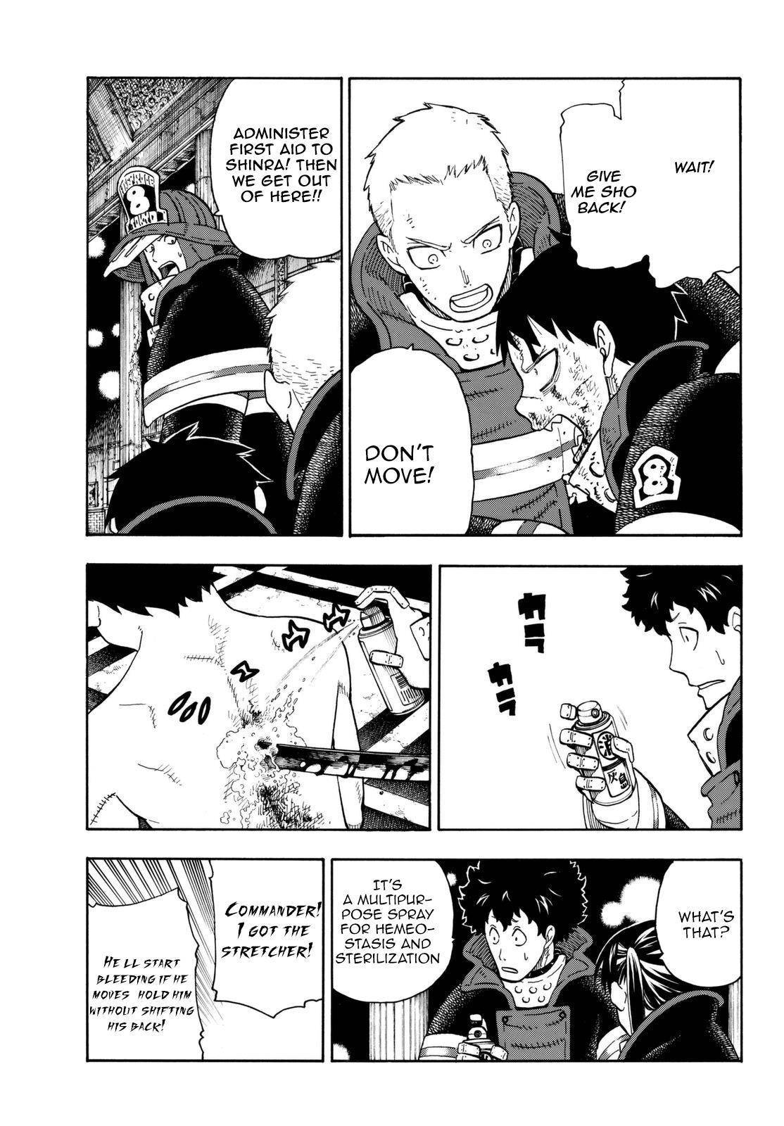 Enen no Shouboutai Chapter 86 page 3 - Chapter 86: "Recovery"