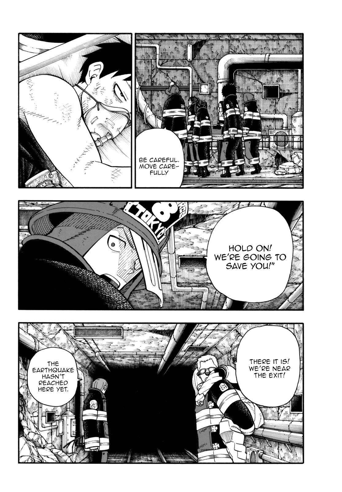 Enen no Shouboutai Chapter 86 page 4 - Chapter 86: "Recovery"