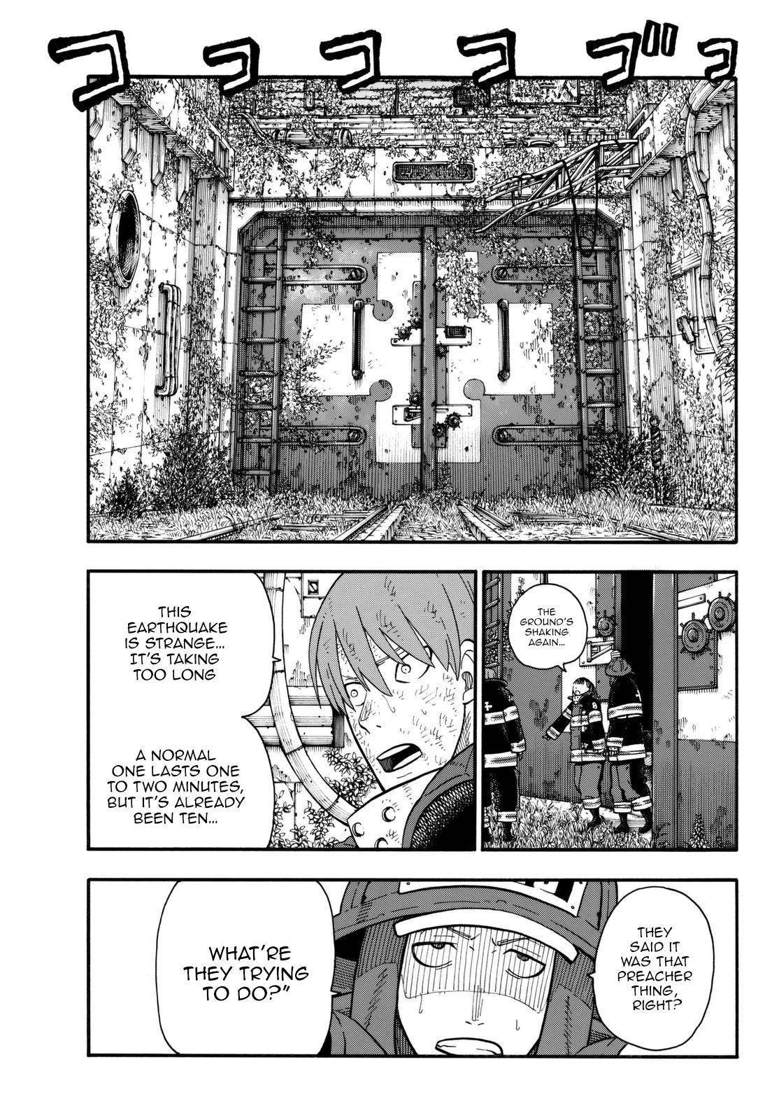Enen no Shouboutai Chapter 86 page 5 - Chapter 86: "Recovery"