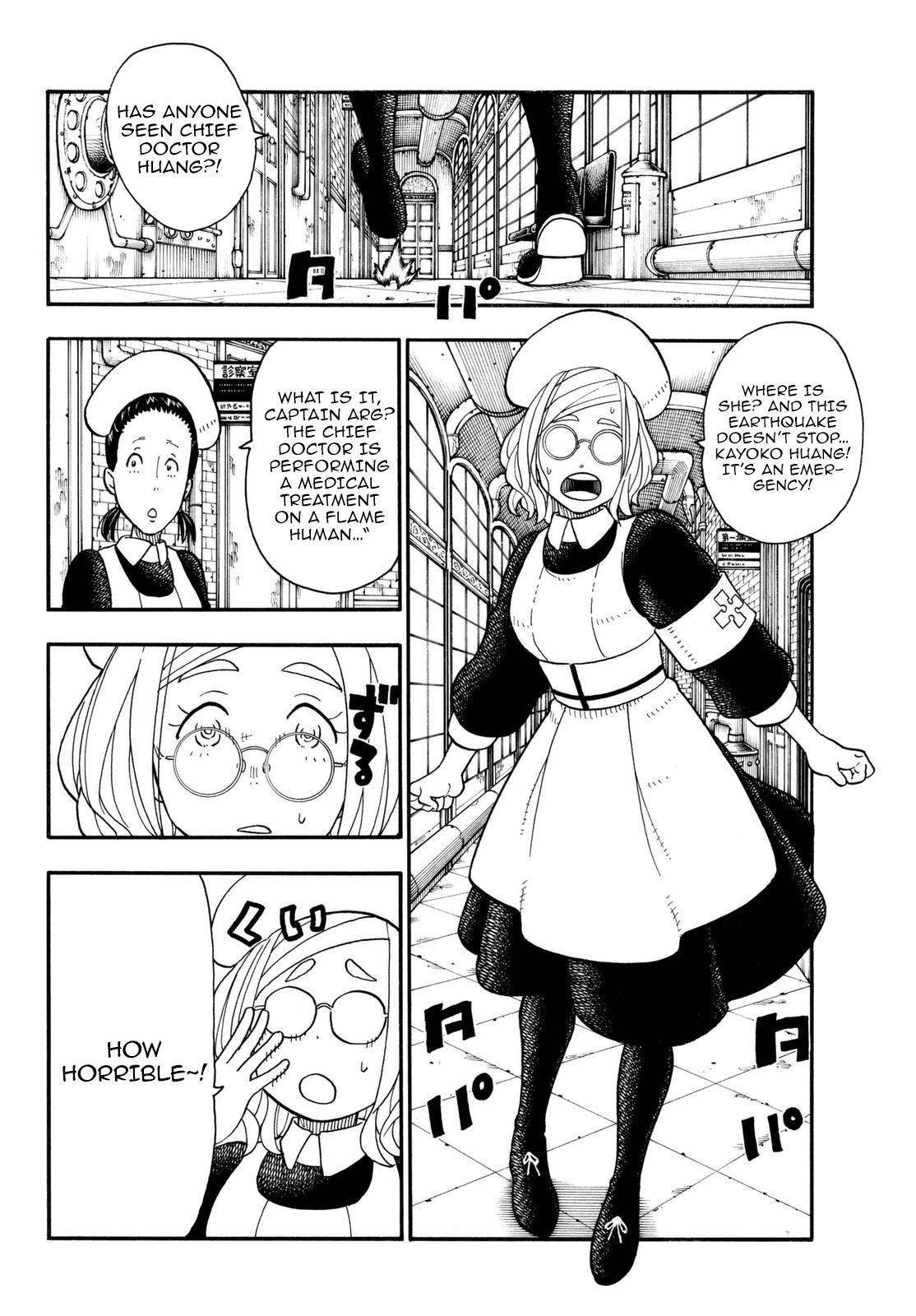 Enen no Shouboutai Chapter 86 page 8 - Chapter 86: "Recovery"