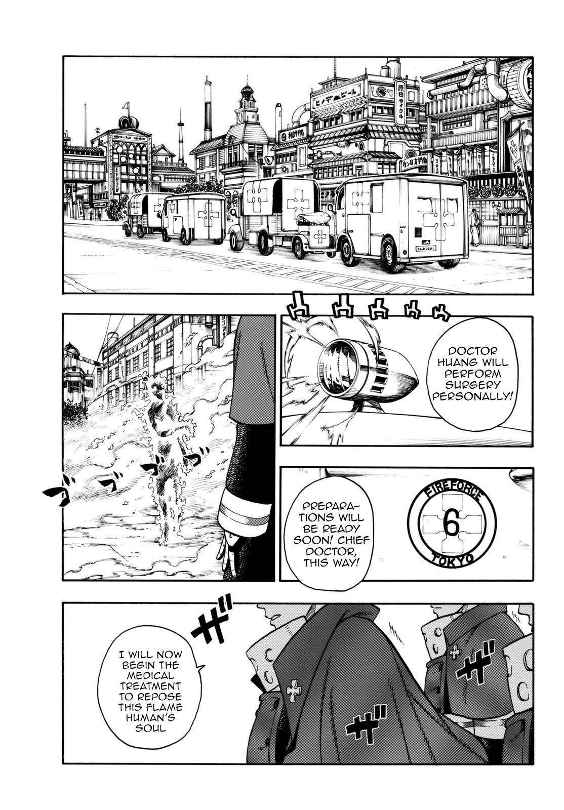 Enen no Shouboutai Chapter 86 page 9 - Chapter 86: "Recovery"