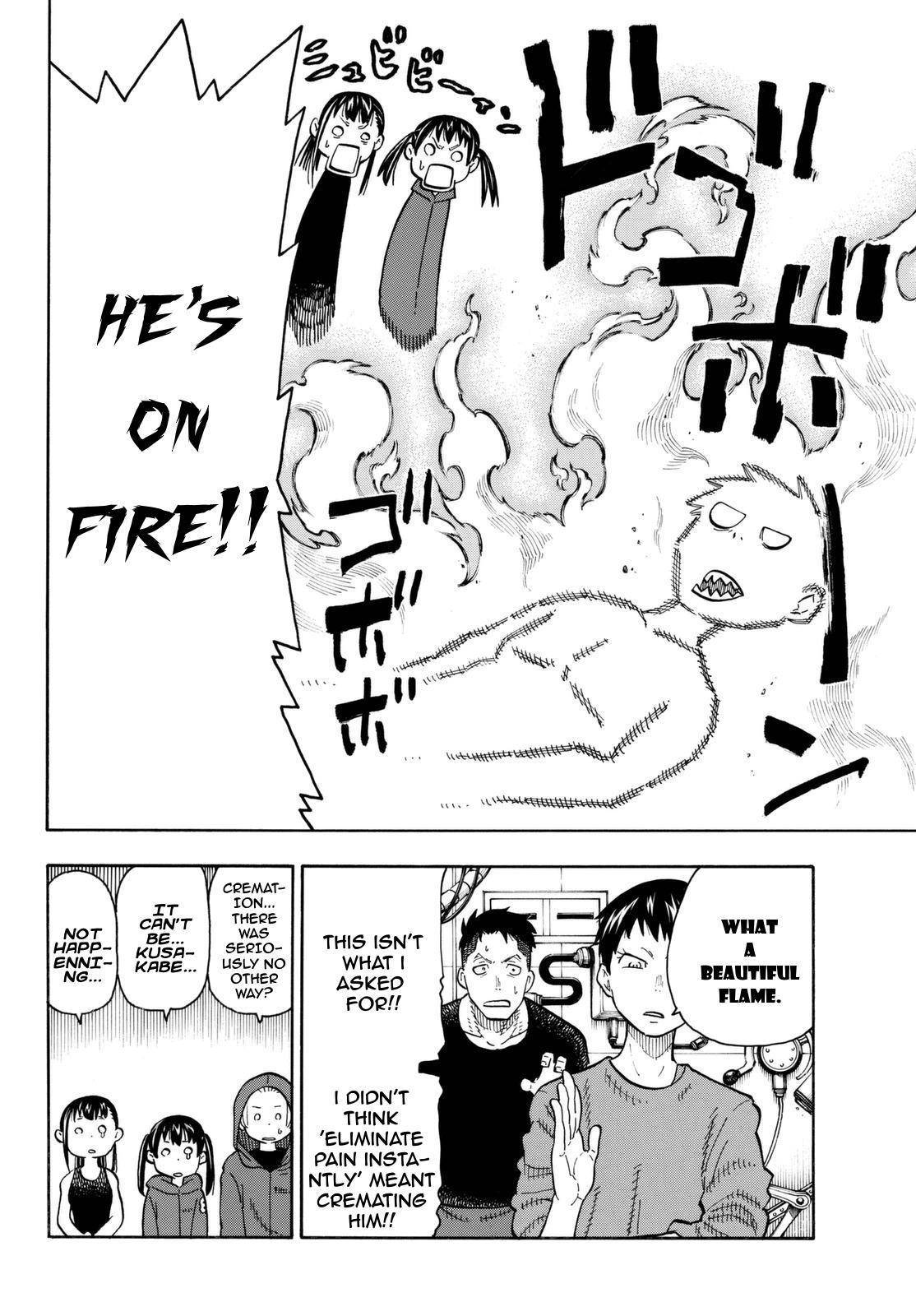 Enen no Shouboutai Chapter 87 page 10 - Chapter 87: Medicine and Fire