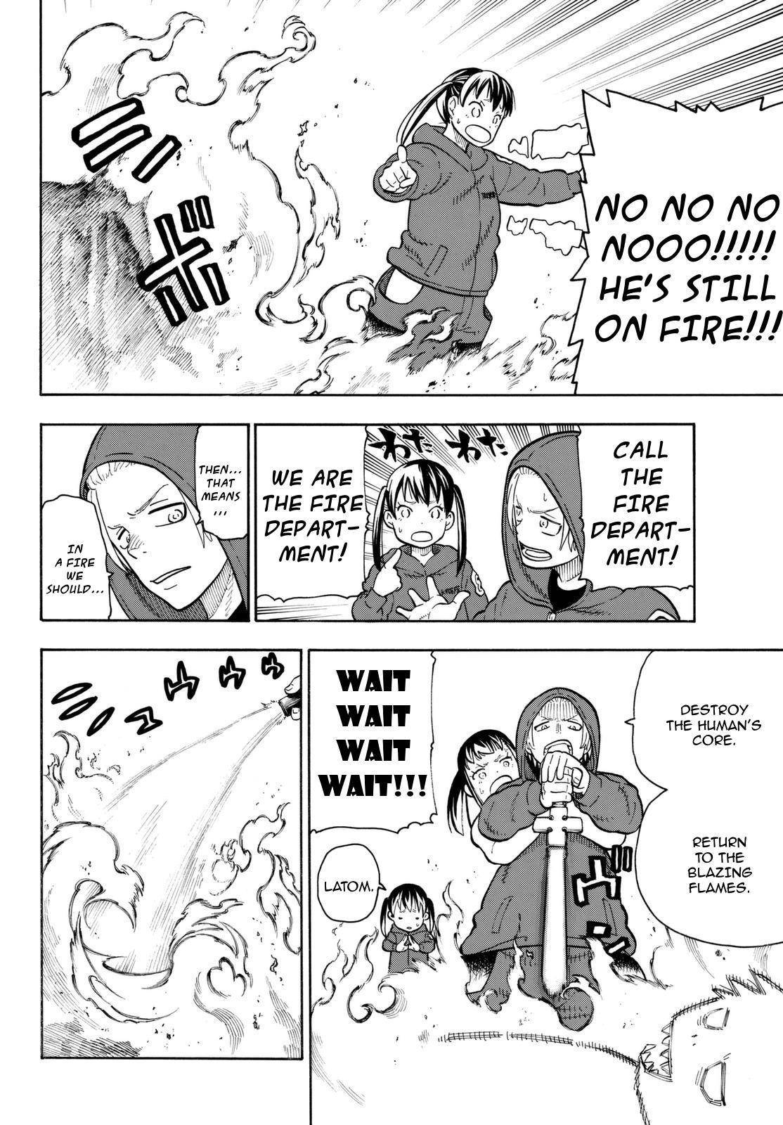 Enen no Shouboutai Chapter 87 page 12 - Chapter 87: Medicine and Fire