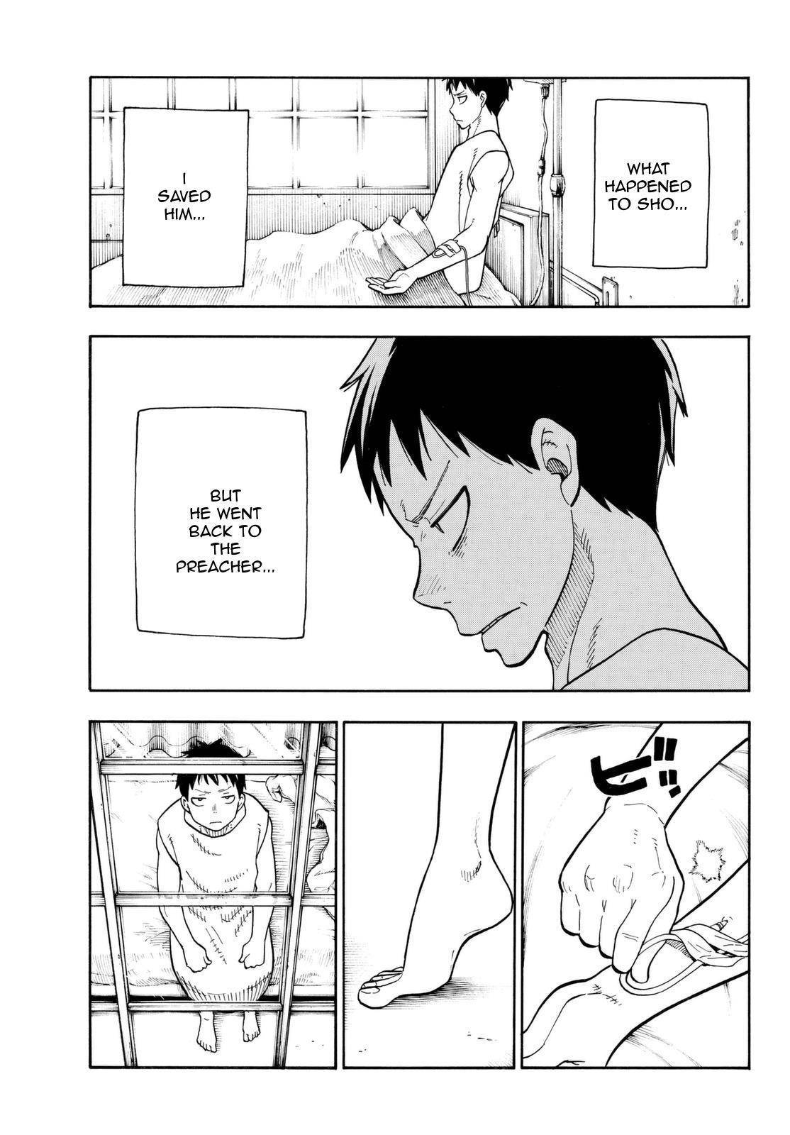 Enen no Shouboutai Chapter 87 page 15 - Chapter 87: Medicine and Fire