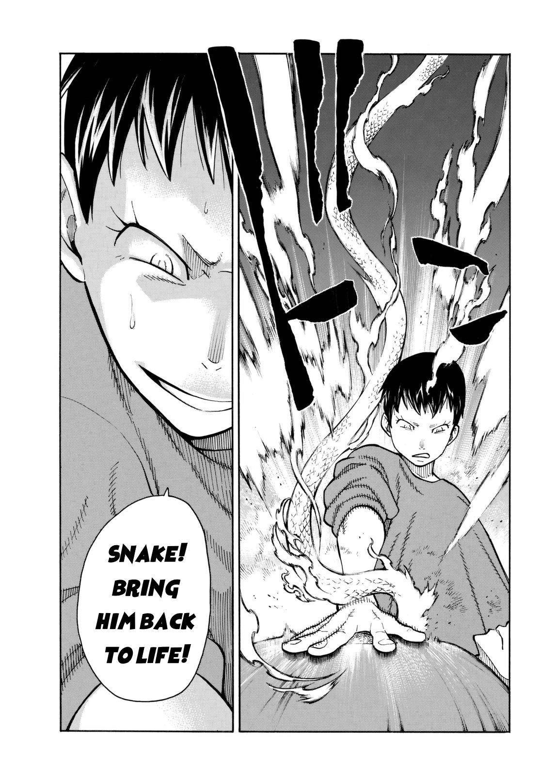 Enen no Shouboutai Chapter 87 page 7 - Chapter 87: Medicine and Fire