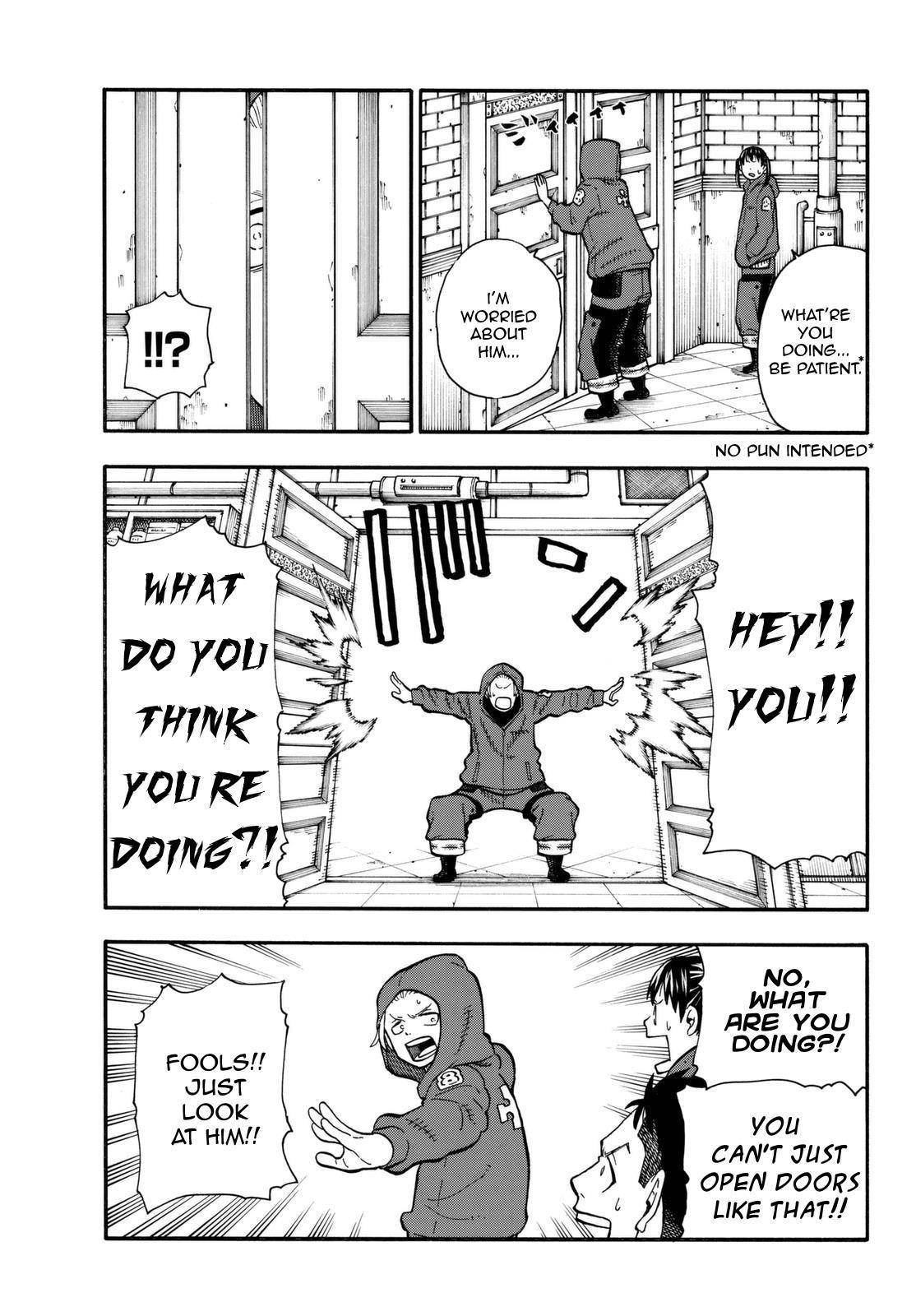 Enen no Shouboutai Chapter 87 page 9 - Chapter 87: Medicine and Fire