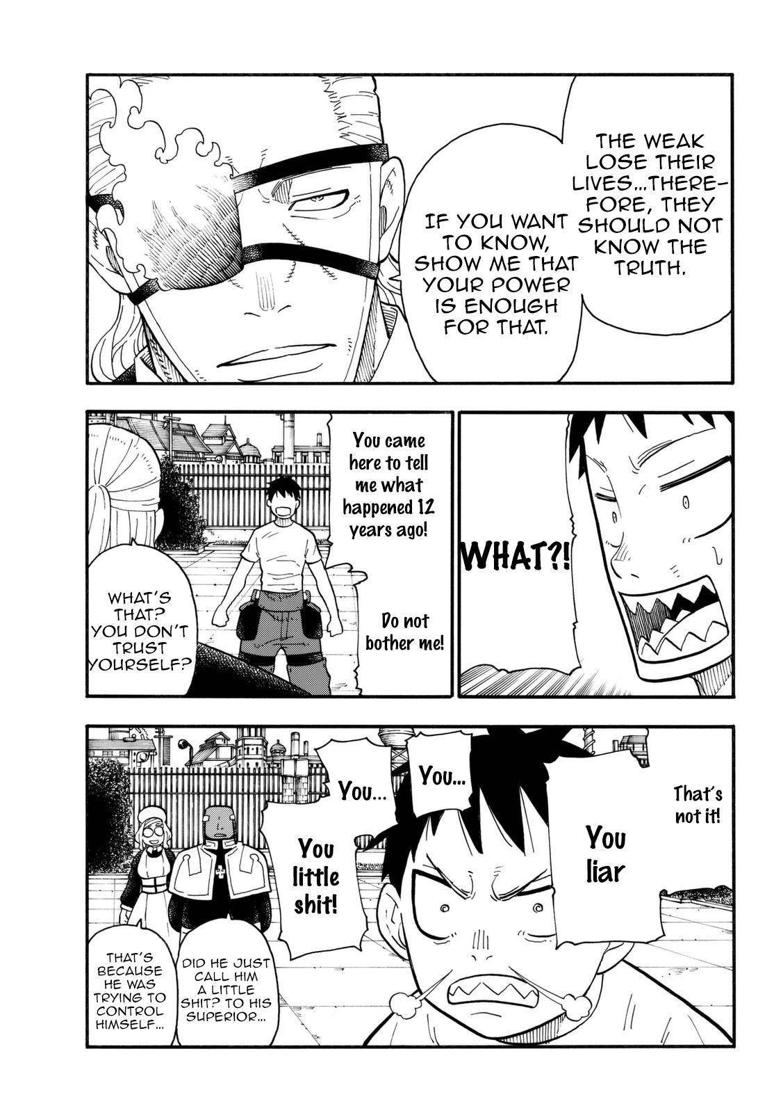 Enen no Shouboutai Chapter 88 page 17 - Chapter 88: "The Past and the Present"