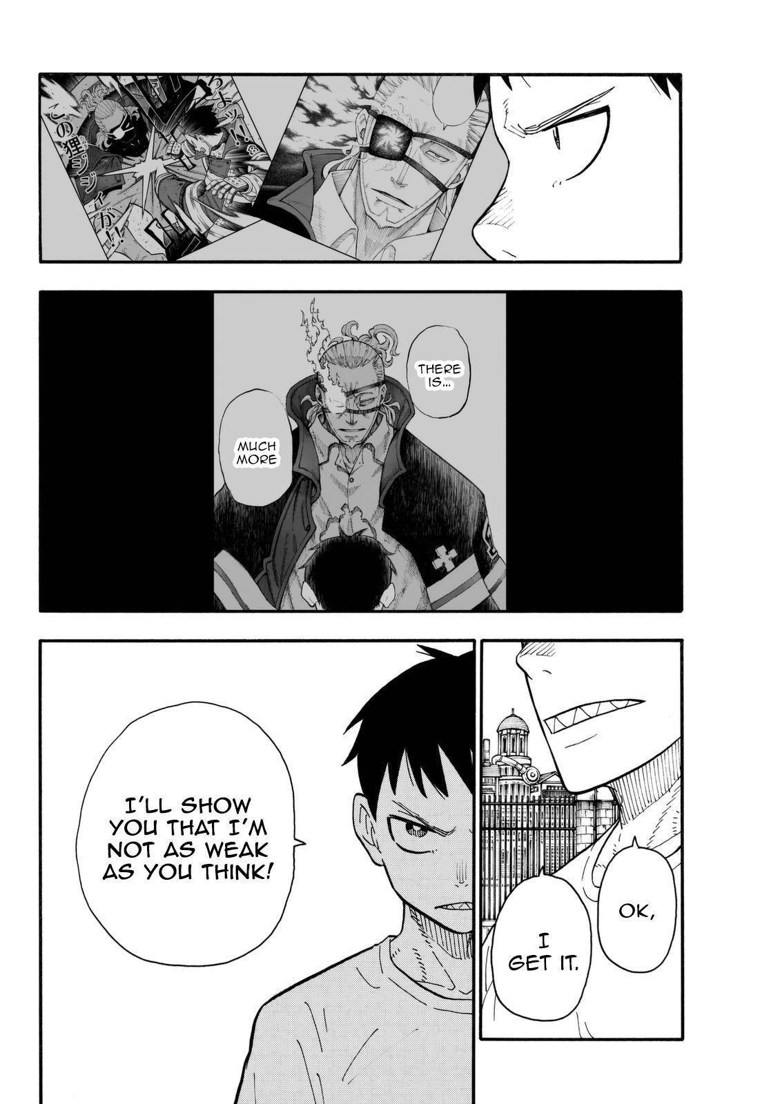 Enen no Shouboutai Chapter 88 page 18 - Chapter 88: "The Past and the Present"