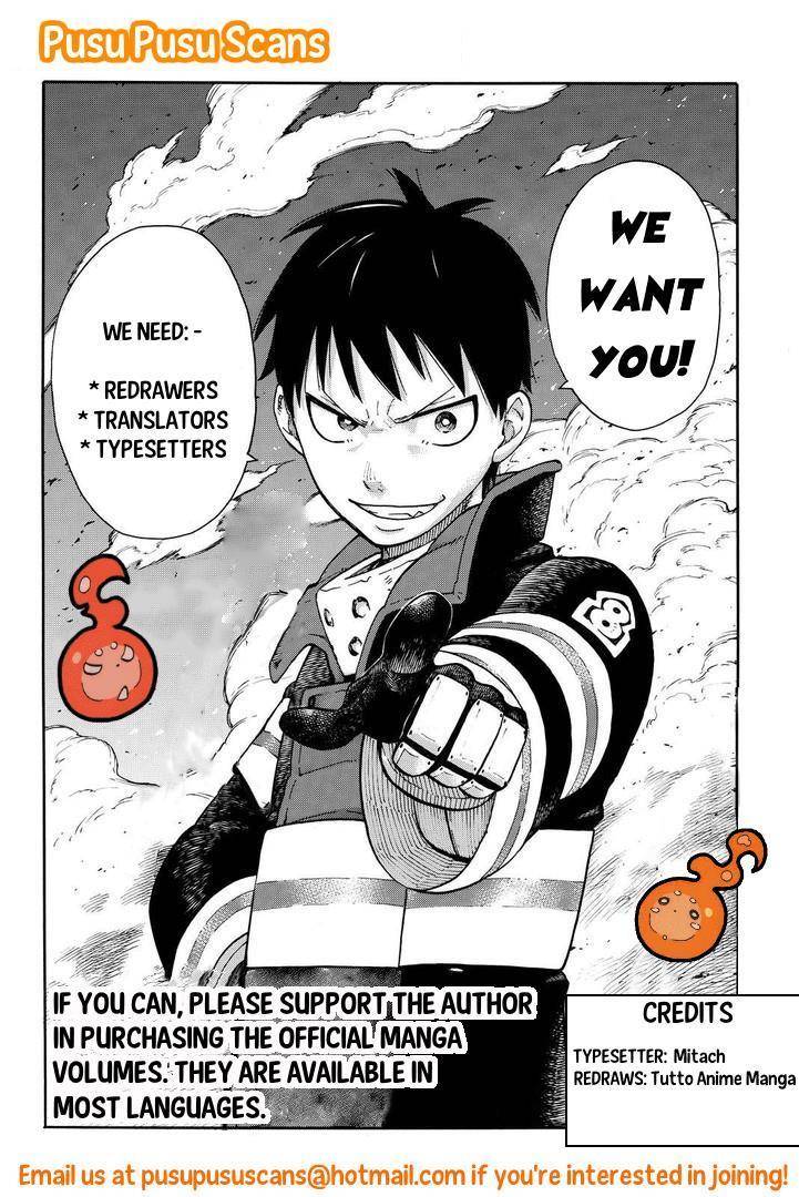 Enen no Shouboutai Chapter 88 page 21 - Chapter 88: "The Past and the Present"
