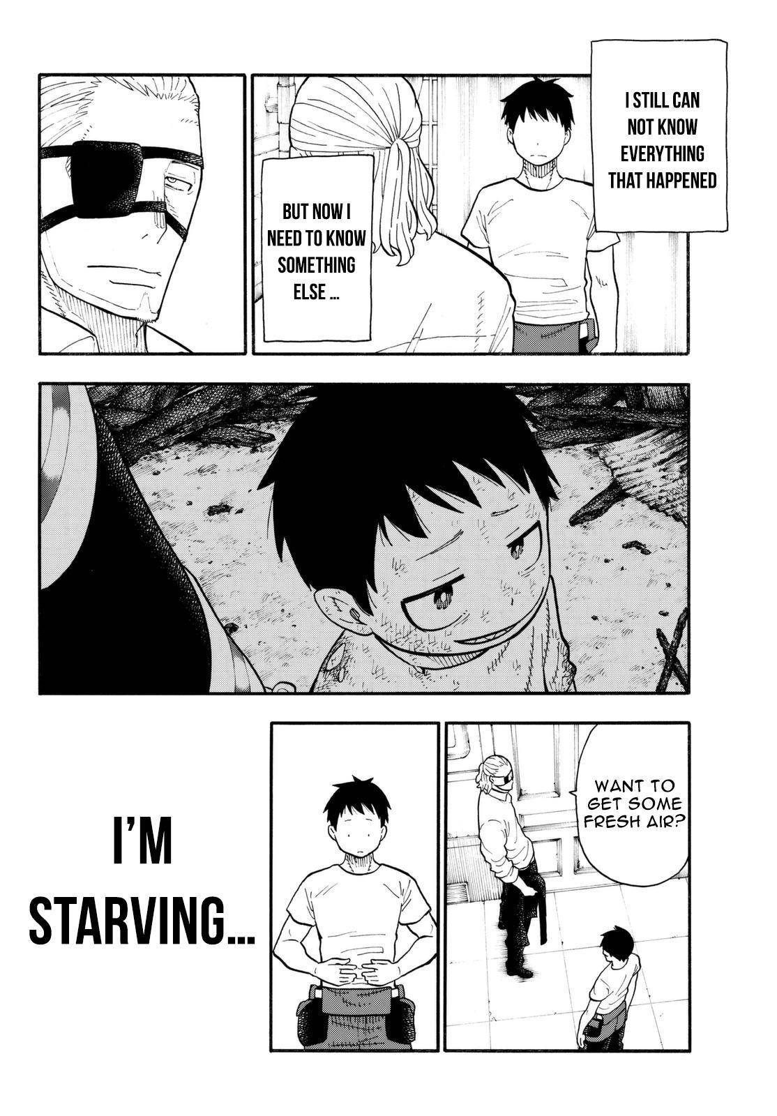 Enen no Shouboutai Chapter 88 page 4 - Chapter 88: "The Past and the Present"