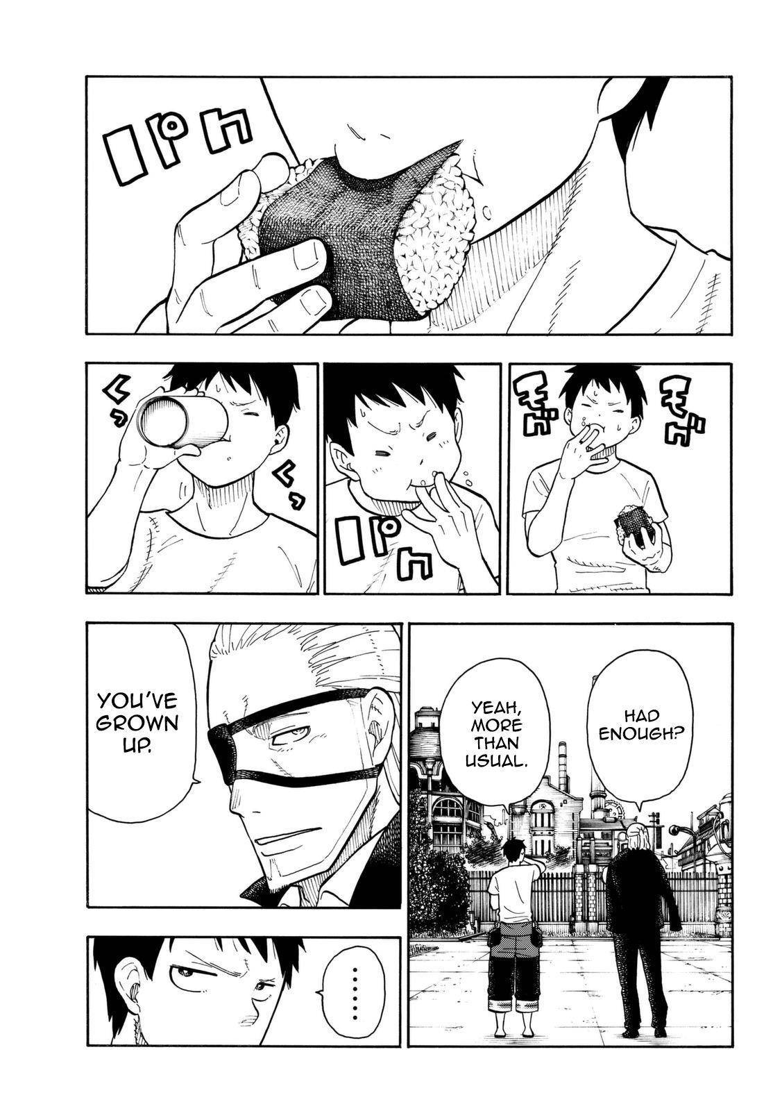 Enen no Shouboutai Chapter 88 page 5 - Chapter 88: "The Past and the Present"