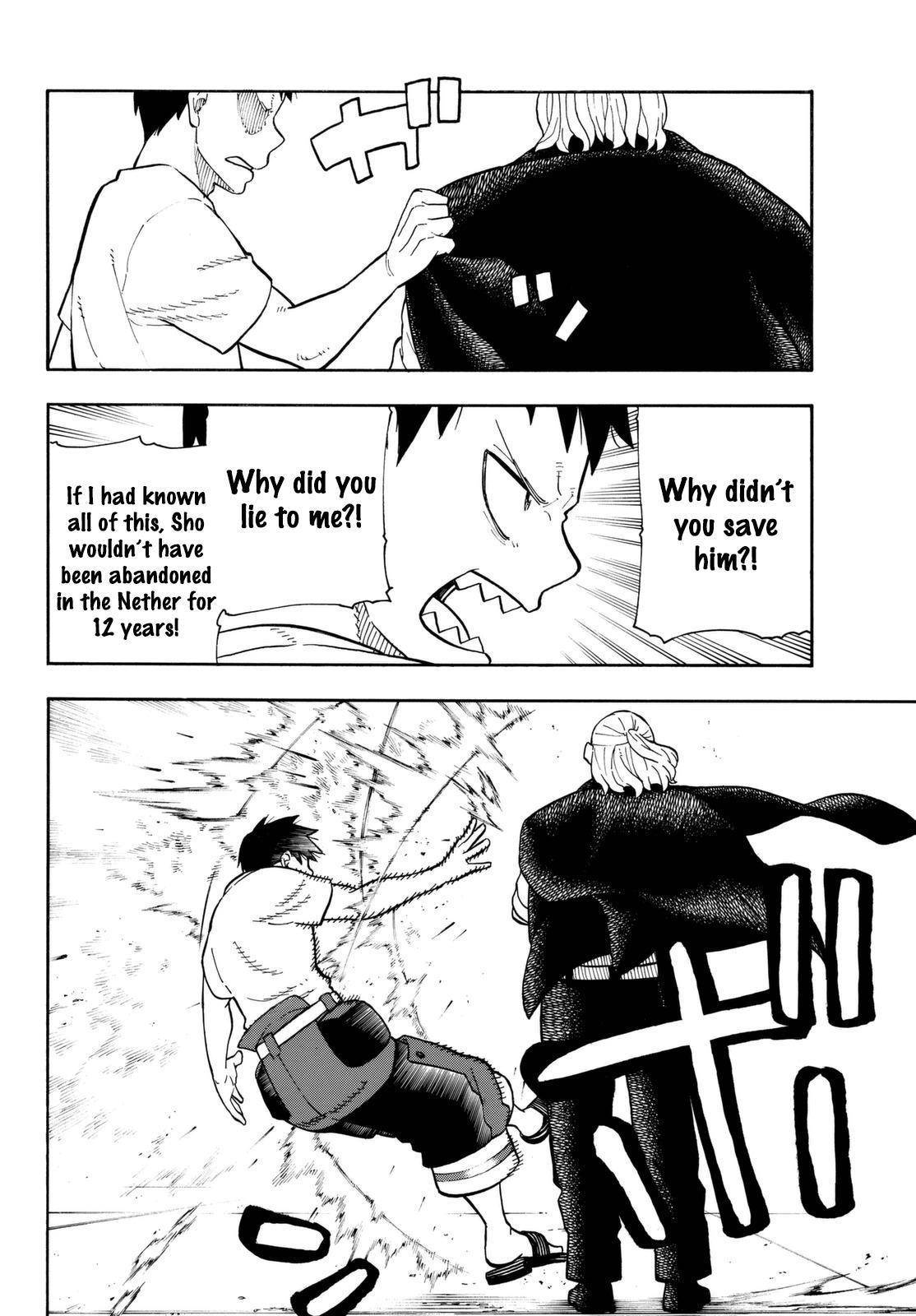 Enen no Shouboutai Chapter 88 page 8 - Chapter 88: "The Past and the Present"