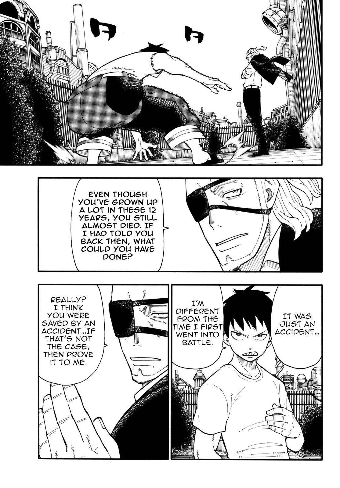 Enen no Shouboutai Chapter 88 page 9 - Chapter 88: "The Past and the Present"
