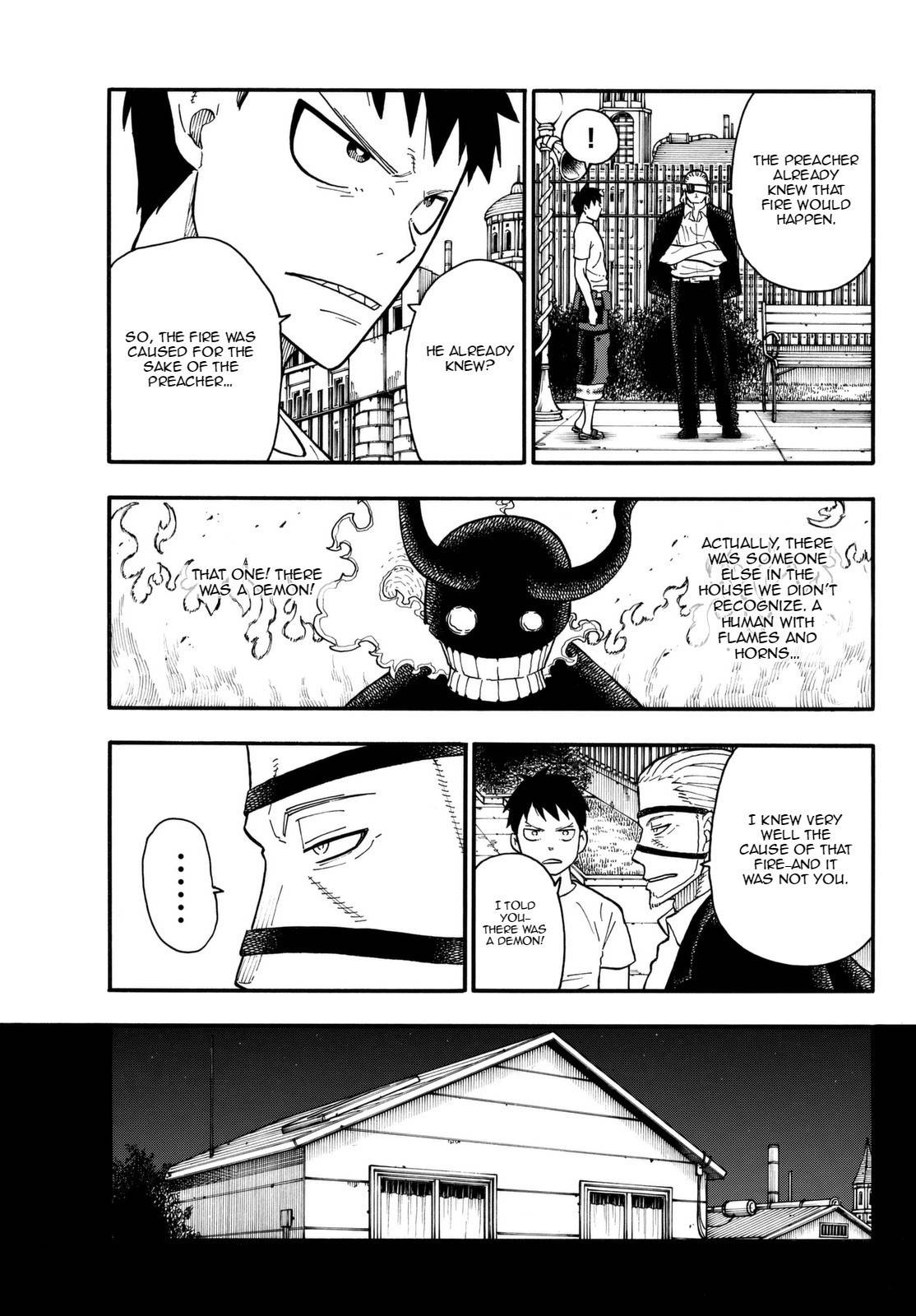Enen no Shouboutai Chapter 89 page 11 - Chapter 89: The Burning Past