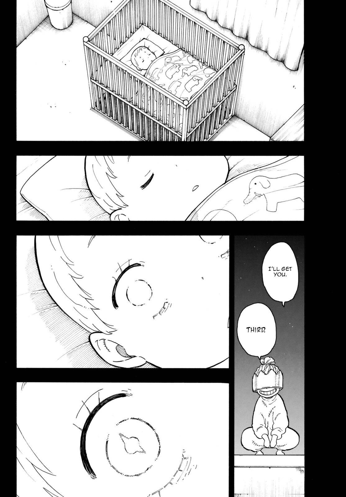 Enen no Shouboutai Chapter 89 page 12 - Chapter 89: The Burning Past