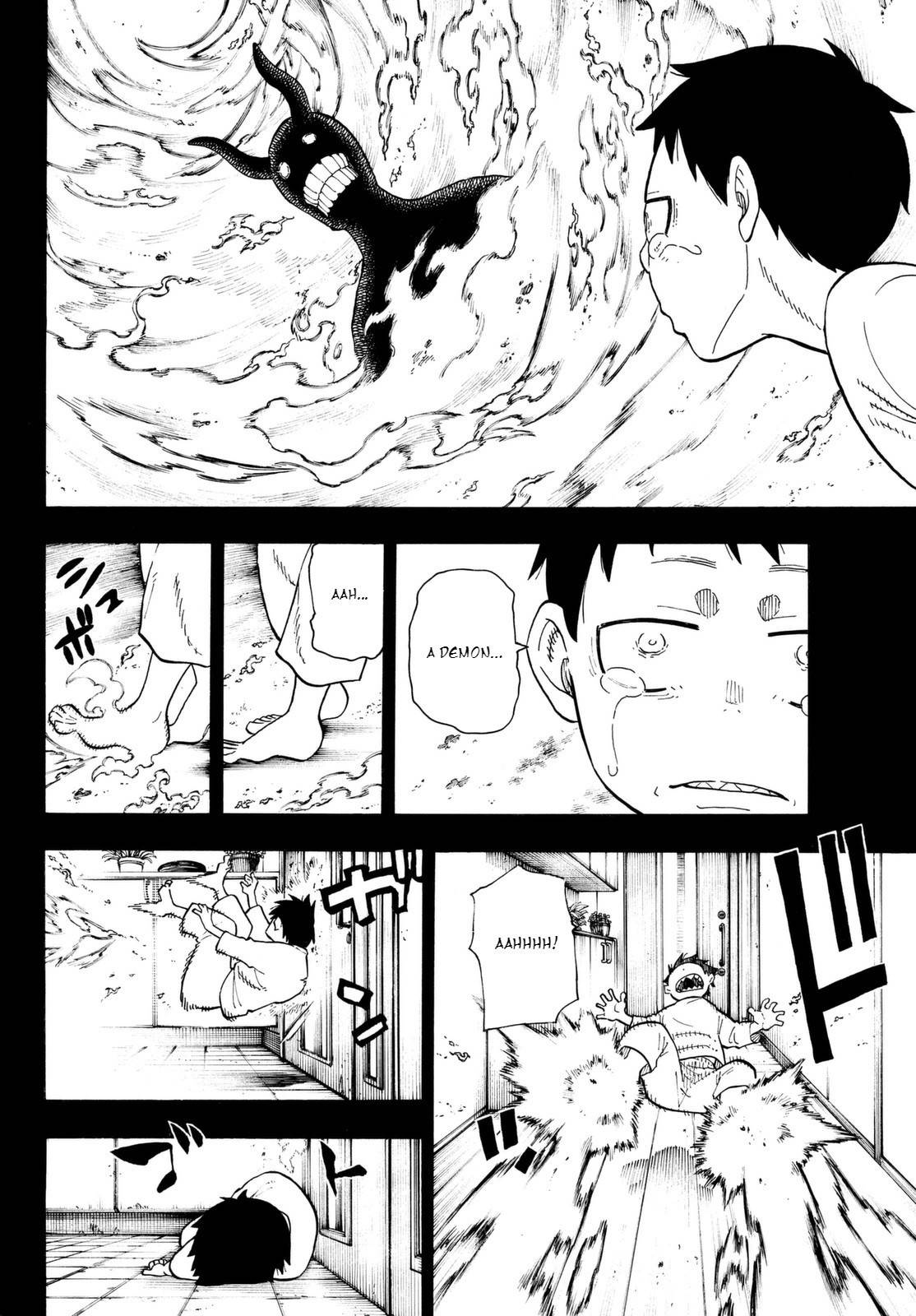 Enen no Shouboutai Chapter 89 page 16 - Chapter 89: The Burning Past