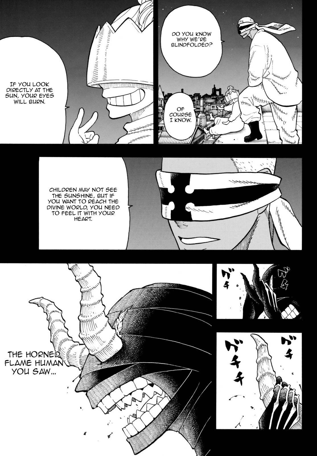 Enen no Shouboutai Chapter 89 page 19 - Chapter 89: The Burning Past