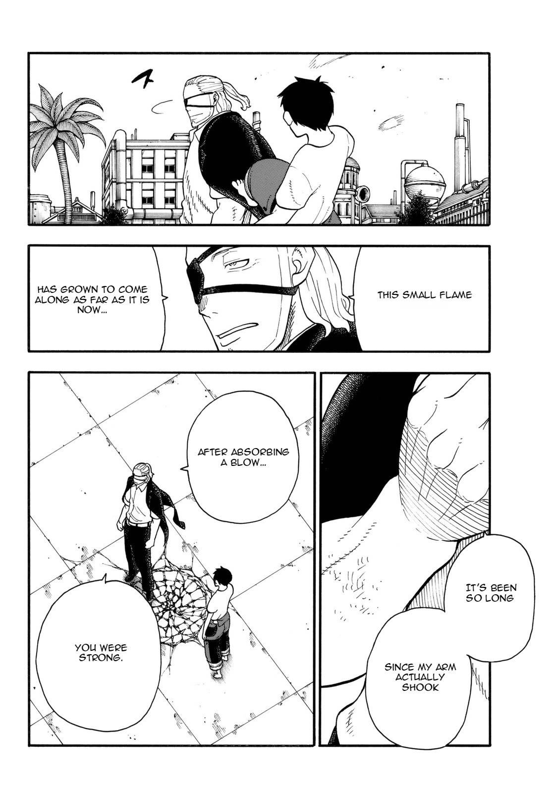 Enen no Shouboutai Chapter 89 page 8 - Chapter 89: The Burning Past