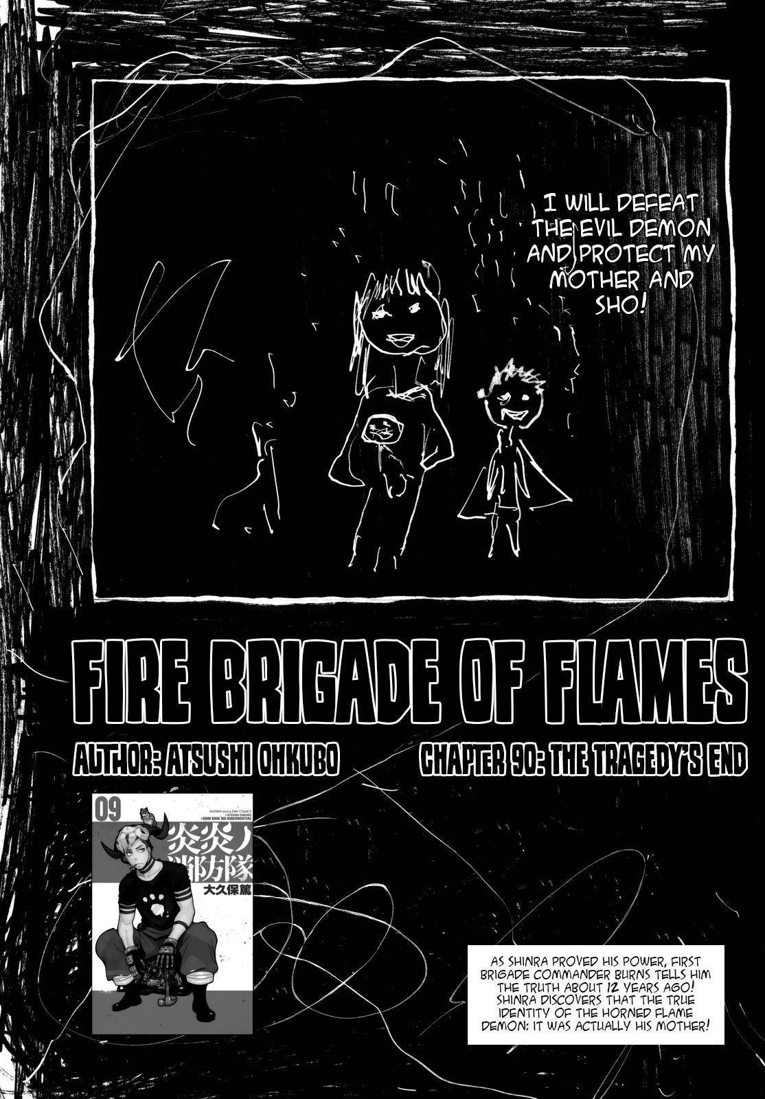 Enen no Shouboutai Chapter 90 page 1 - Chapter 90: The Tragedy's End
