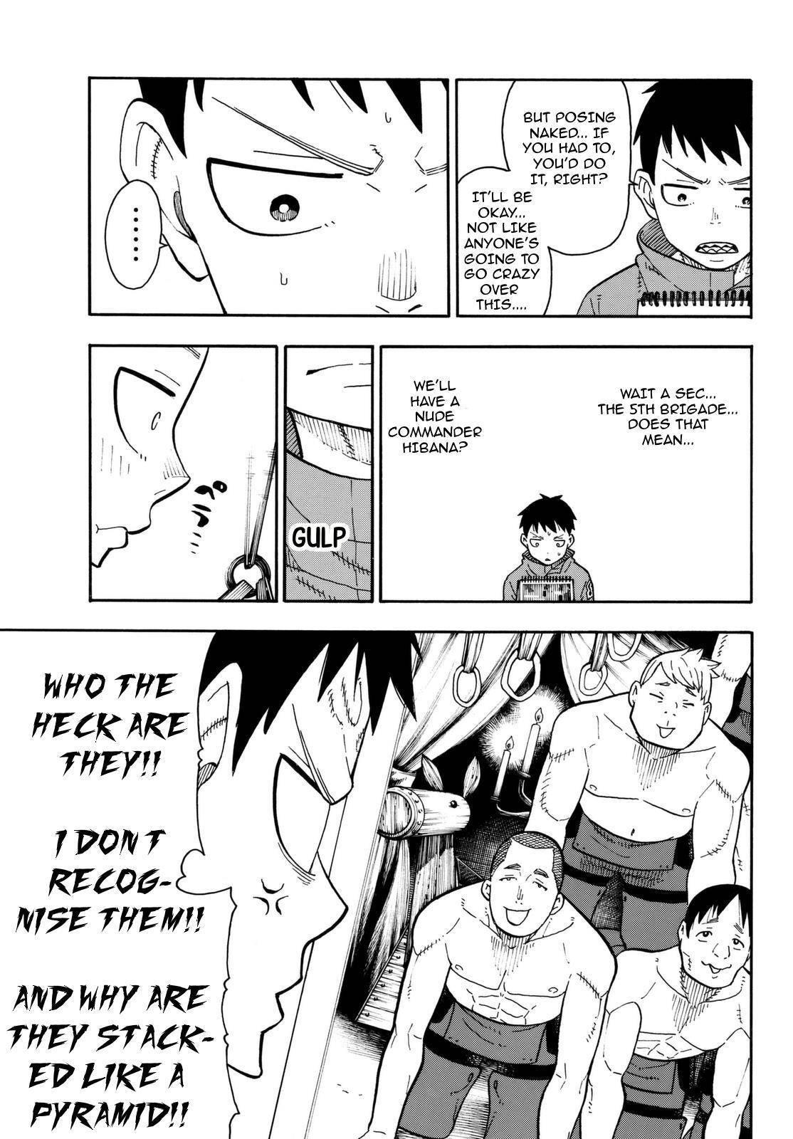 Enen no Shouboutai Chapter 91 page 10 - Chapter 91: Fight Between Men