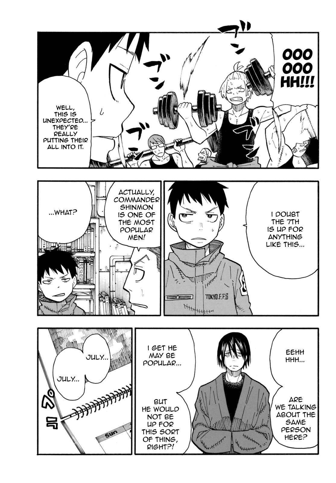 Enen no Shouboutai Chapter 91 page 12 - Chapter 91: Fight Between Men