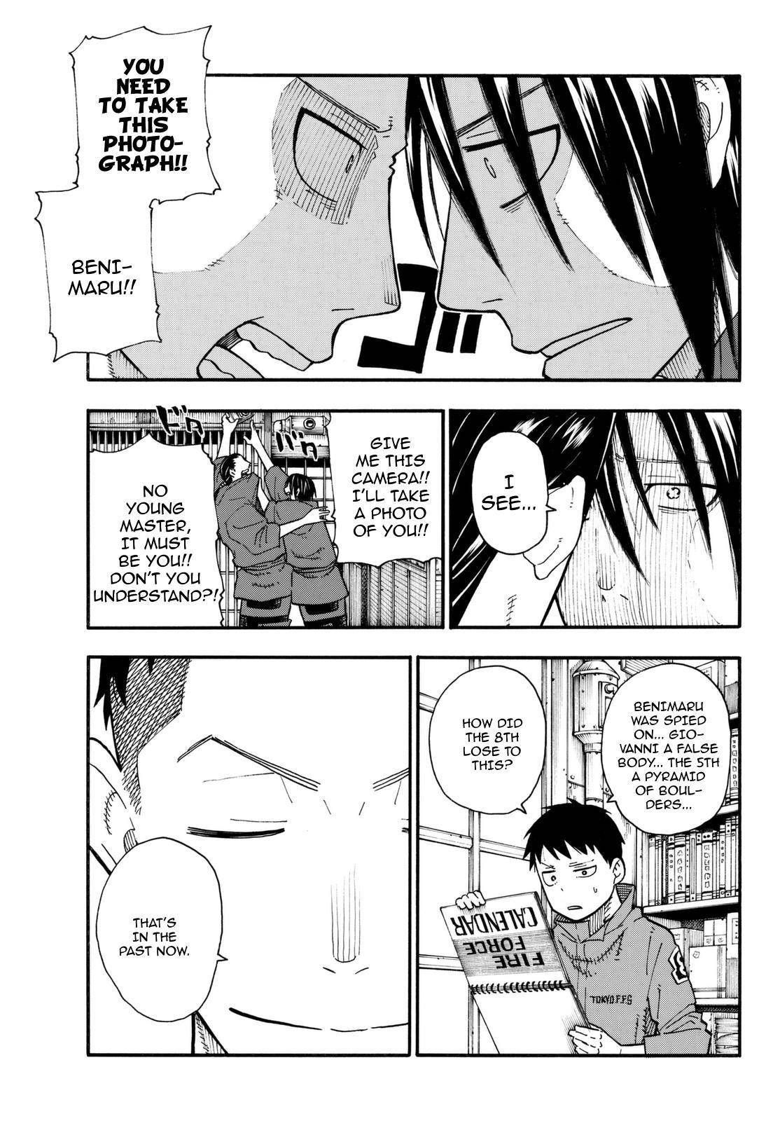 Enen no Shouboutai Chapter 91 page 16 - Chapter 91: Fight Between Men