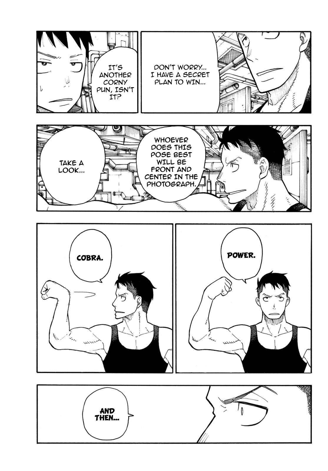Enen no Shouboutai Chapter 91 page 20 - Chapter 91: Fight Between Men