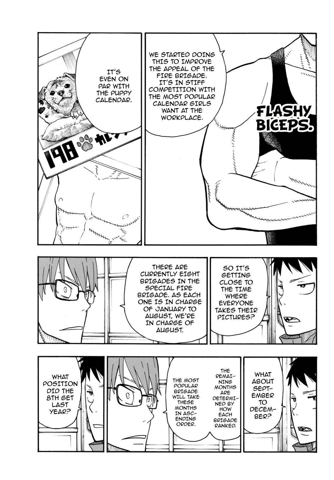 Enen no Shouboutai Chapter 91 page 4 - Chapter 91: Fight Between Men