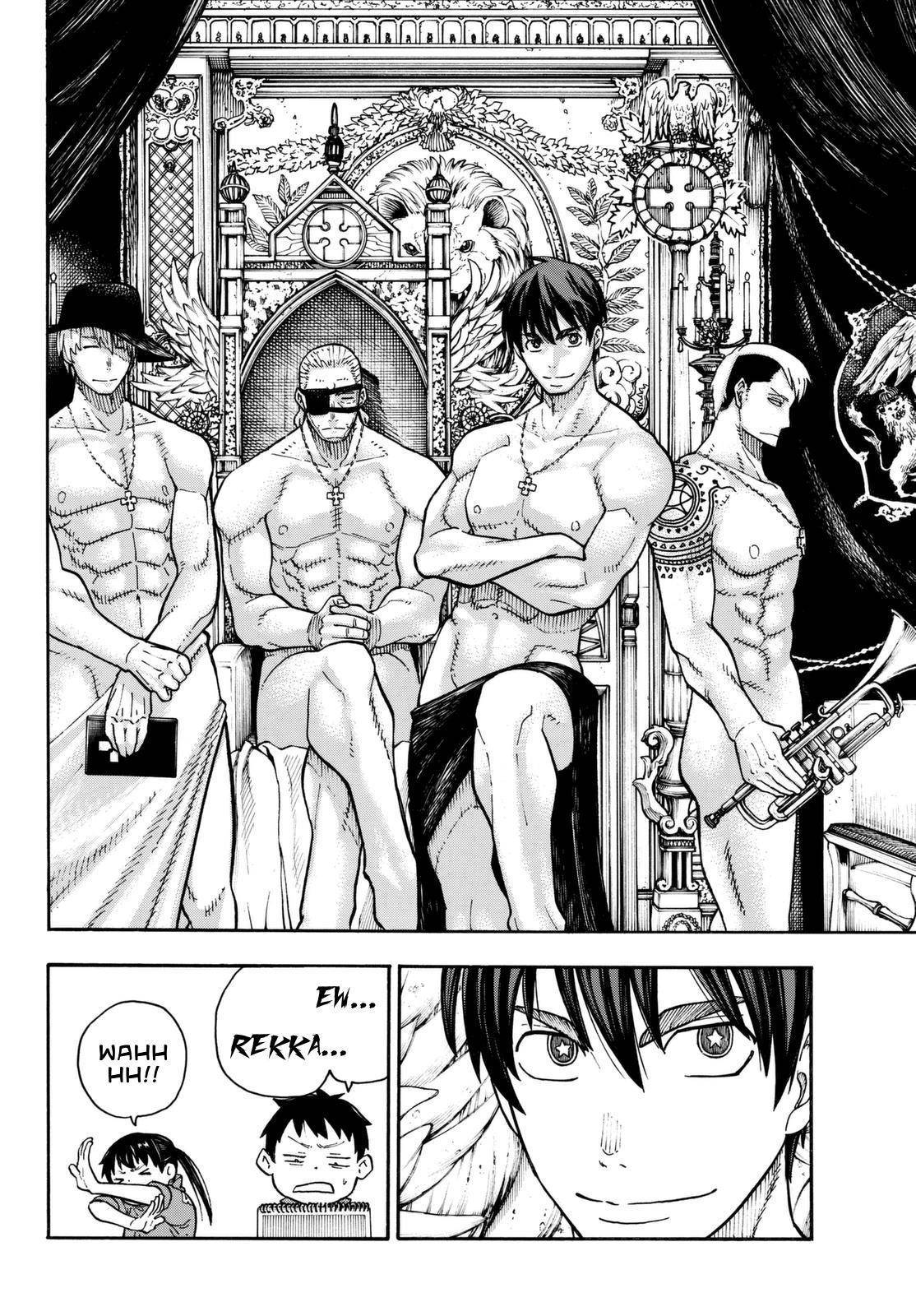 Enen no Shouboutai Chapter 91 page 7 - Chapter 91: Fight Between Men