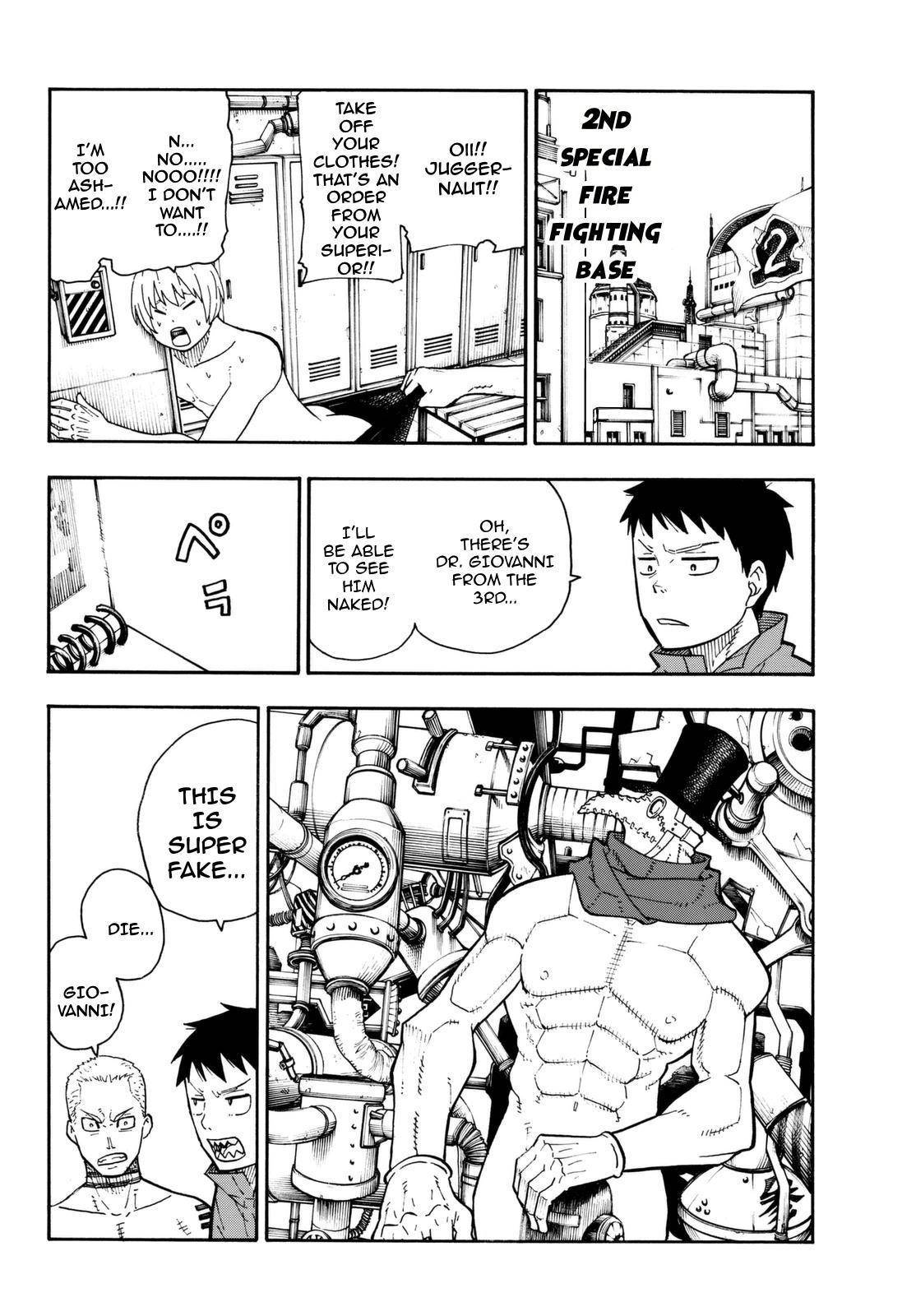 Enen no Shouboutai Chapter 91 page 9 - Chapter 91: Fight Between Men