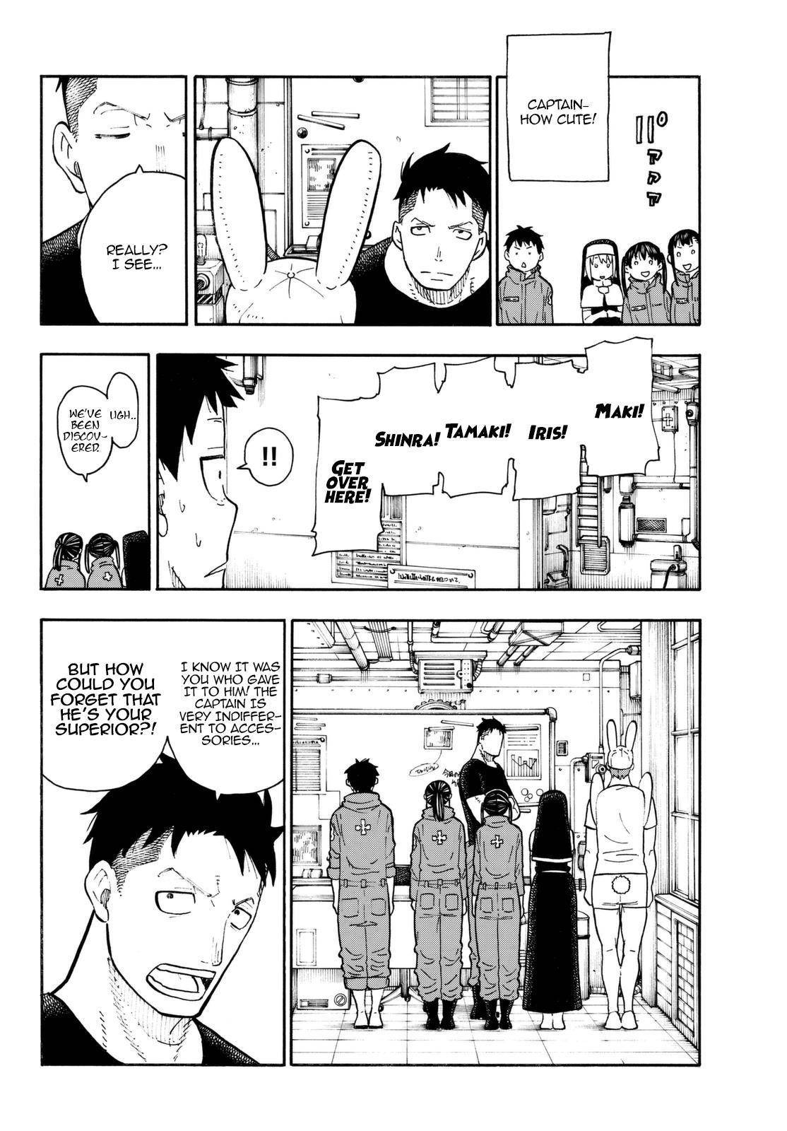 Enen no Shouboutai Chapter 92 page 19 - Chapter 92: The Lieutenant's Transformation Project
