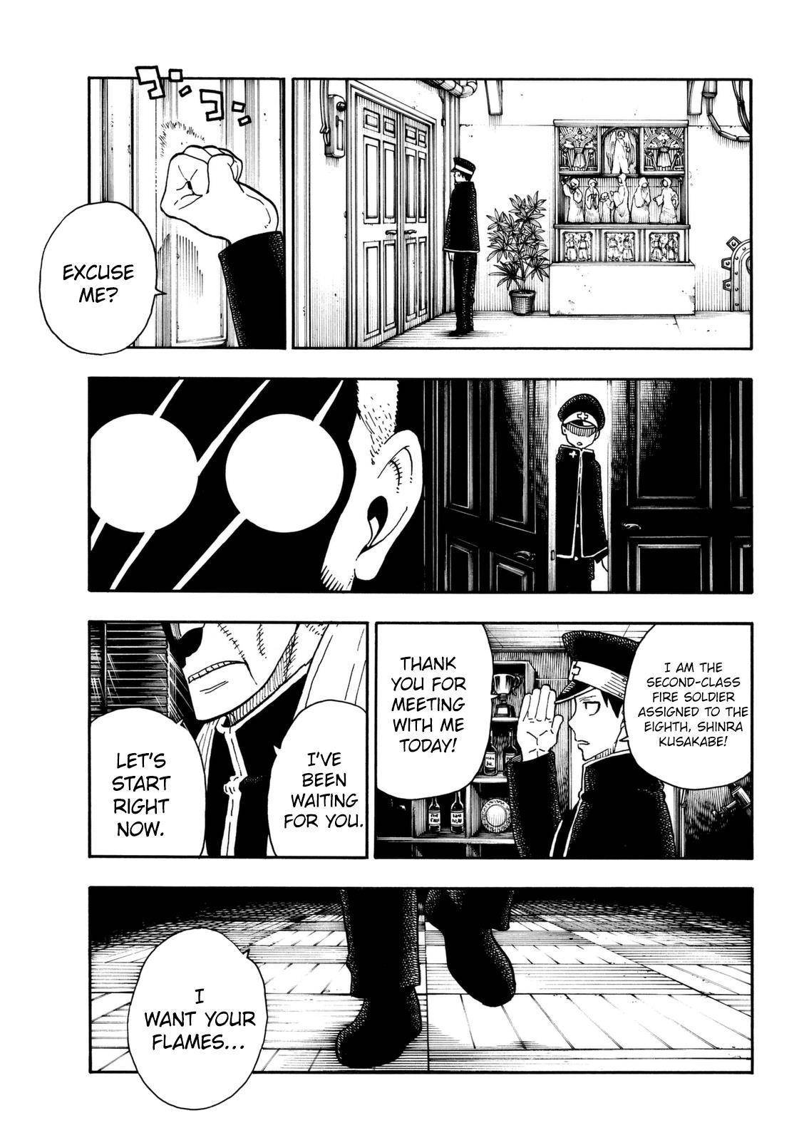 Enen no Shouboutai Chapter 93 page 18 - Chapter 93: Special Fire Force Company 4
