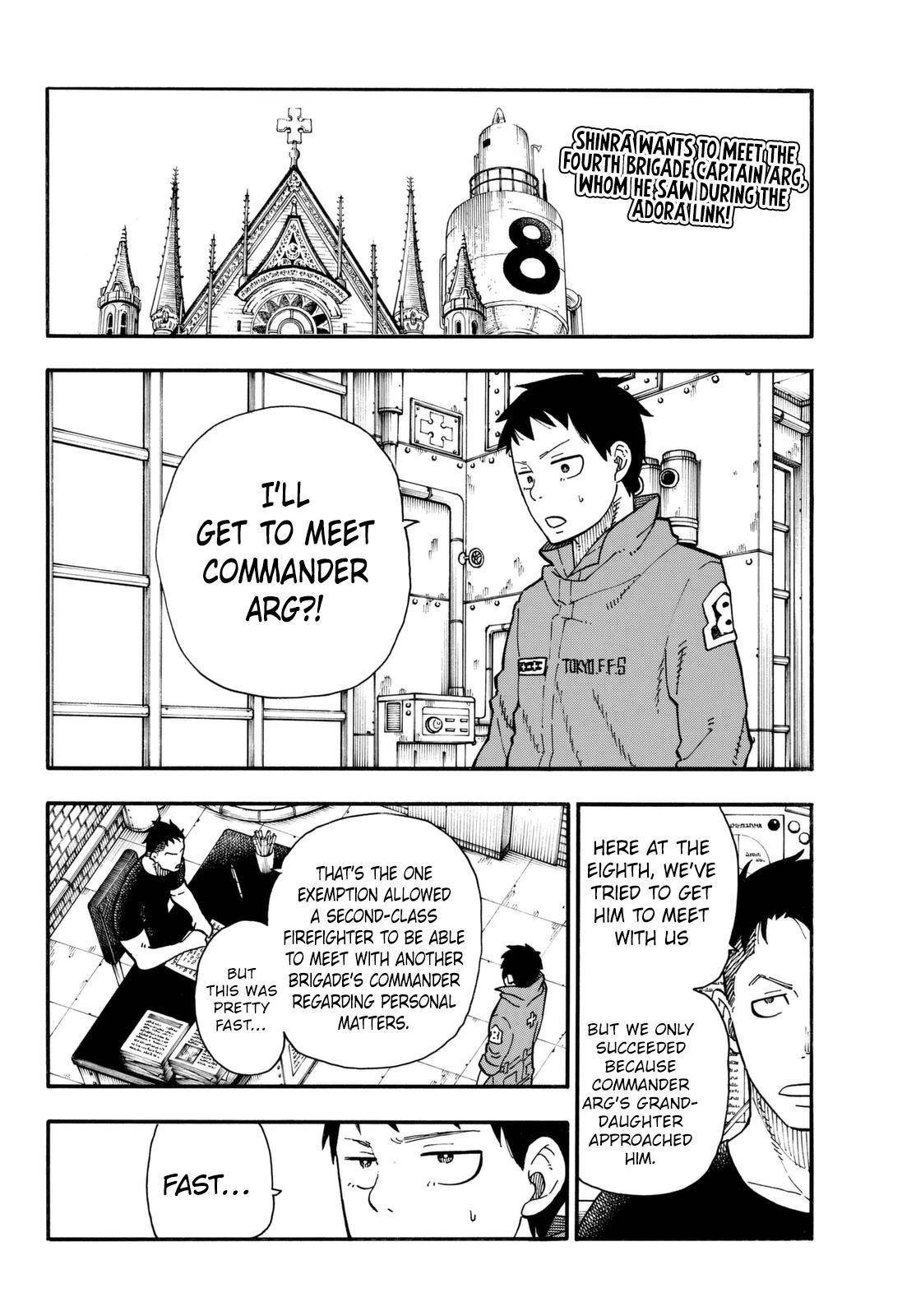 Enen no Shouboutai Chapter 93 page 3 - Chapter 93: Special Fire Force Company 4
