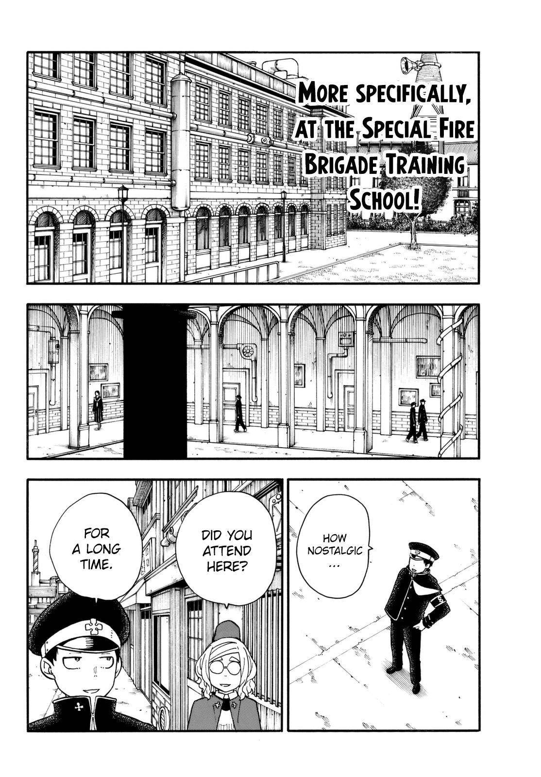 Enen no Shouboutai Chapter 93 page 7 - Chapter 93: Special Fire Force Company 4