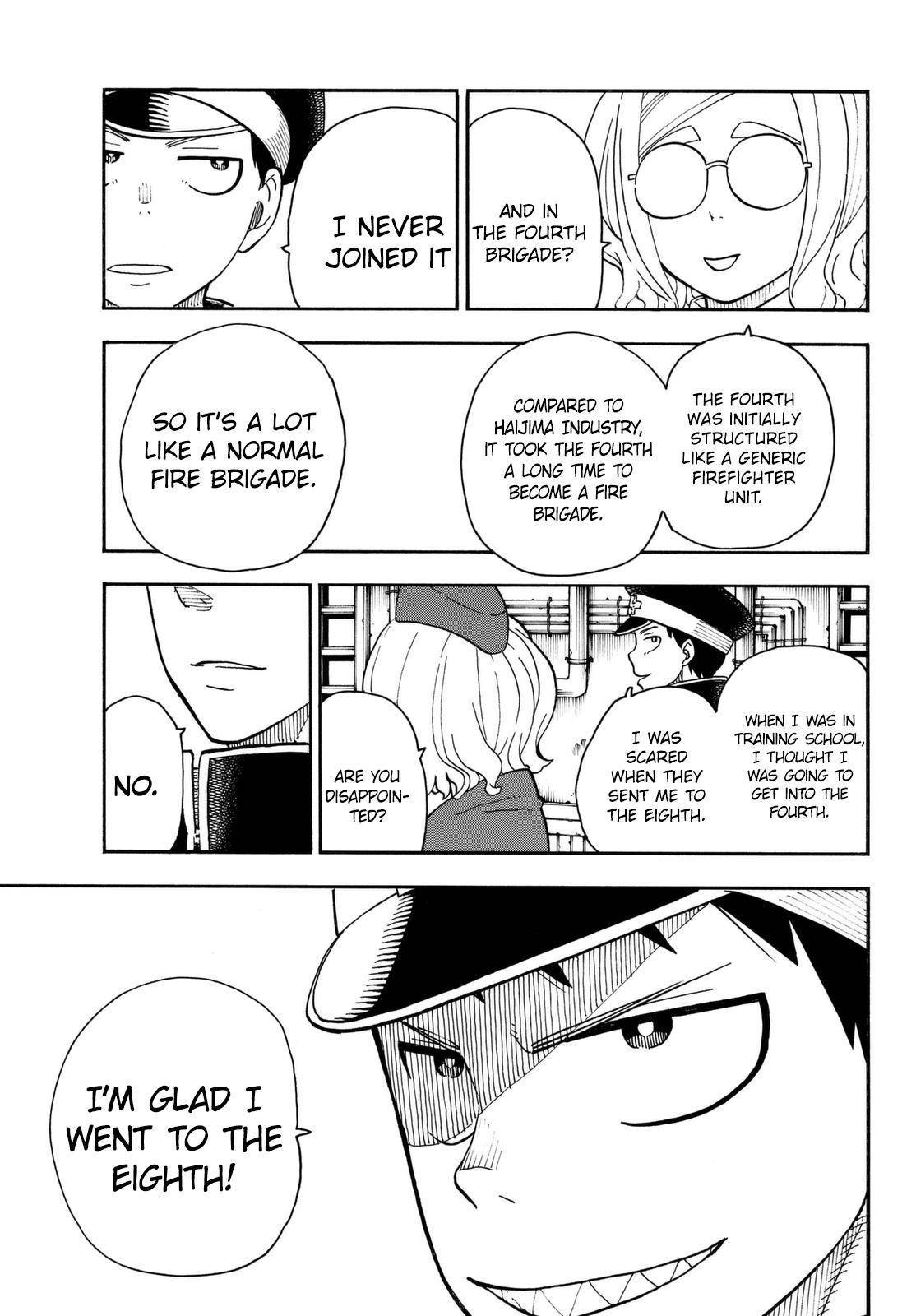 Enen no Shouboutai Chapter 93 page 8 - Chapter 93: Special Fire Force Company 4