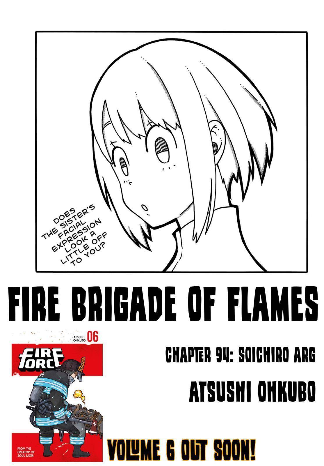 Enen no Shouboutai Chapter 94 page 1 - Chapter 94: Soichiro Arg