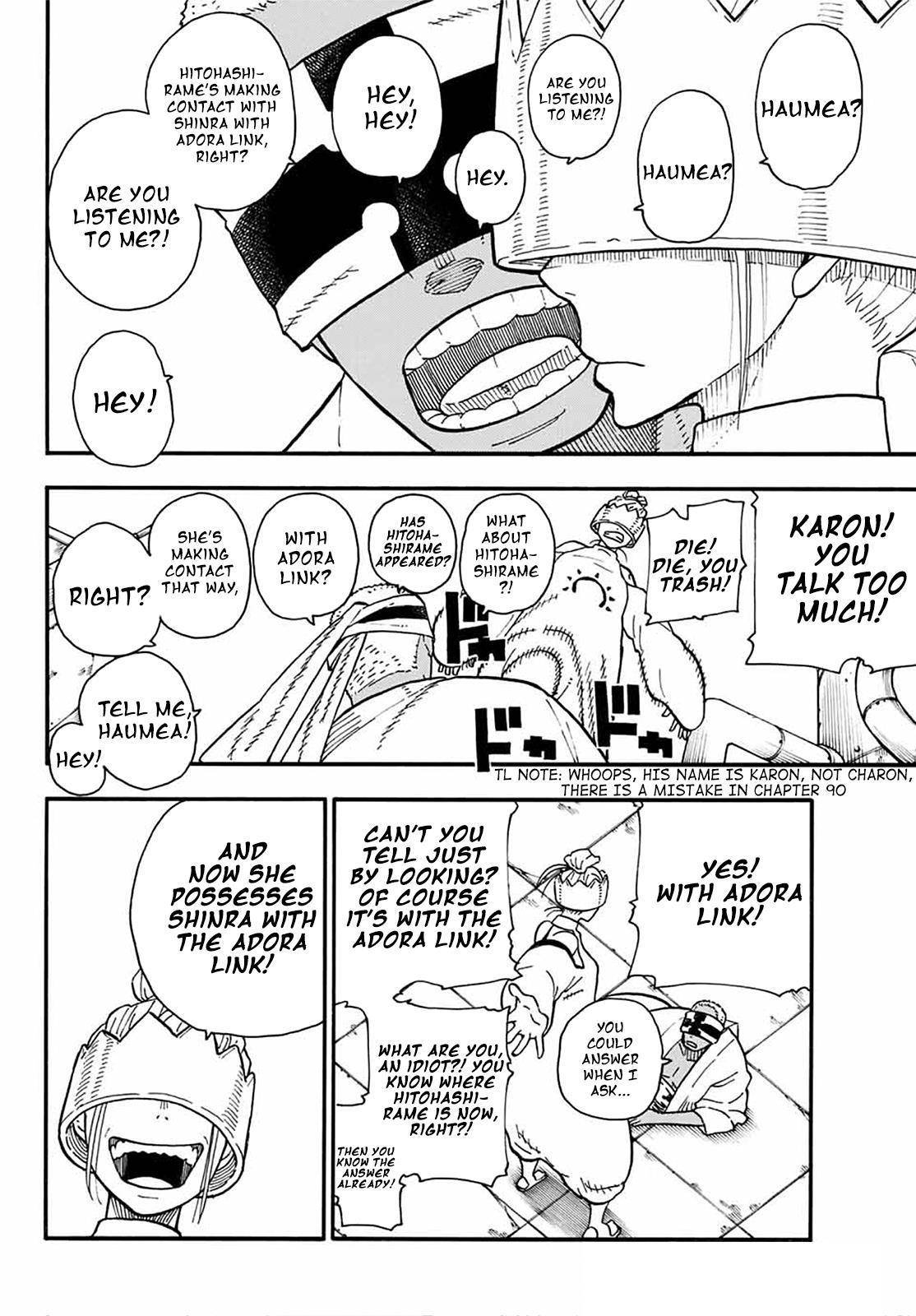 Enen no Shouboutai Chapter 95 page 11 - Chapter 95: The Flames of Wrath