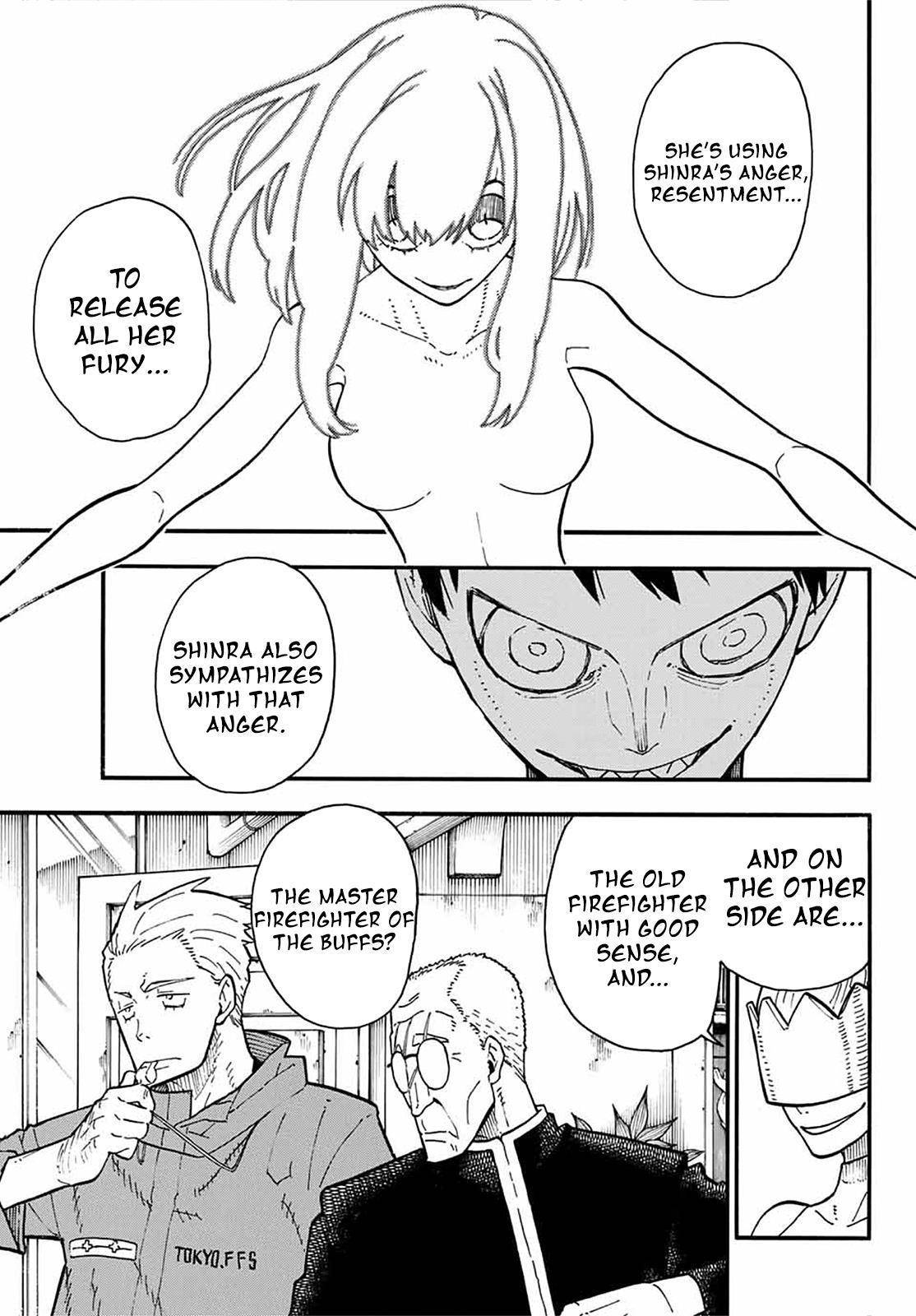 Enen no Shouboutai Chapter 95 page 12 - Chapter 95: The Flames of Wrath