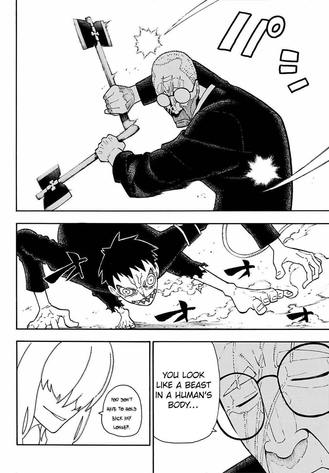 Enen no Shouboutai Chapter 95 page 15 - Chapter 95: The Flames of Wrath