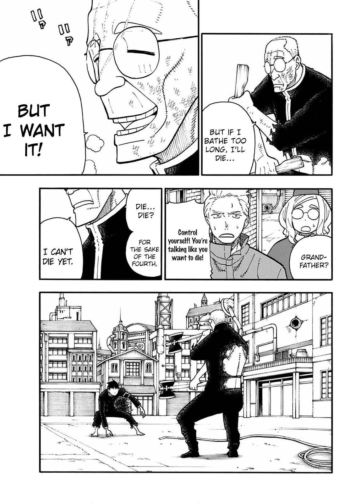 Enen no Shouboutai Chapter 95 page 18 - Chapter 95: The Flames of Wrath